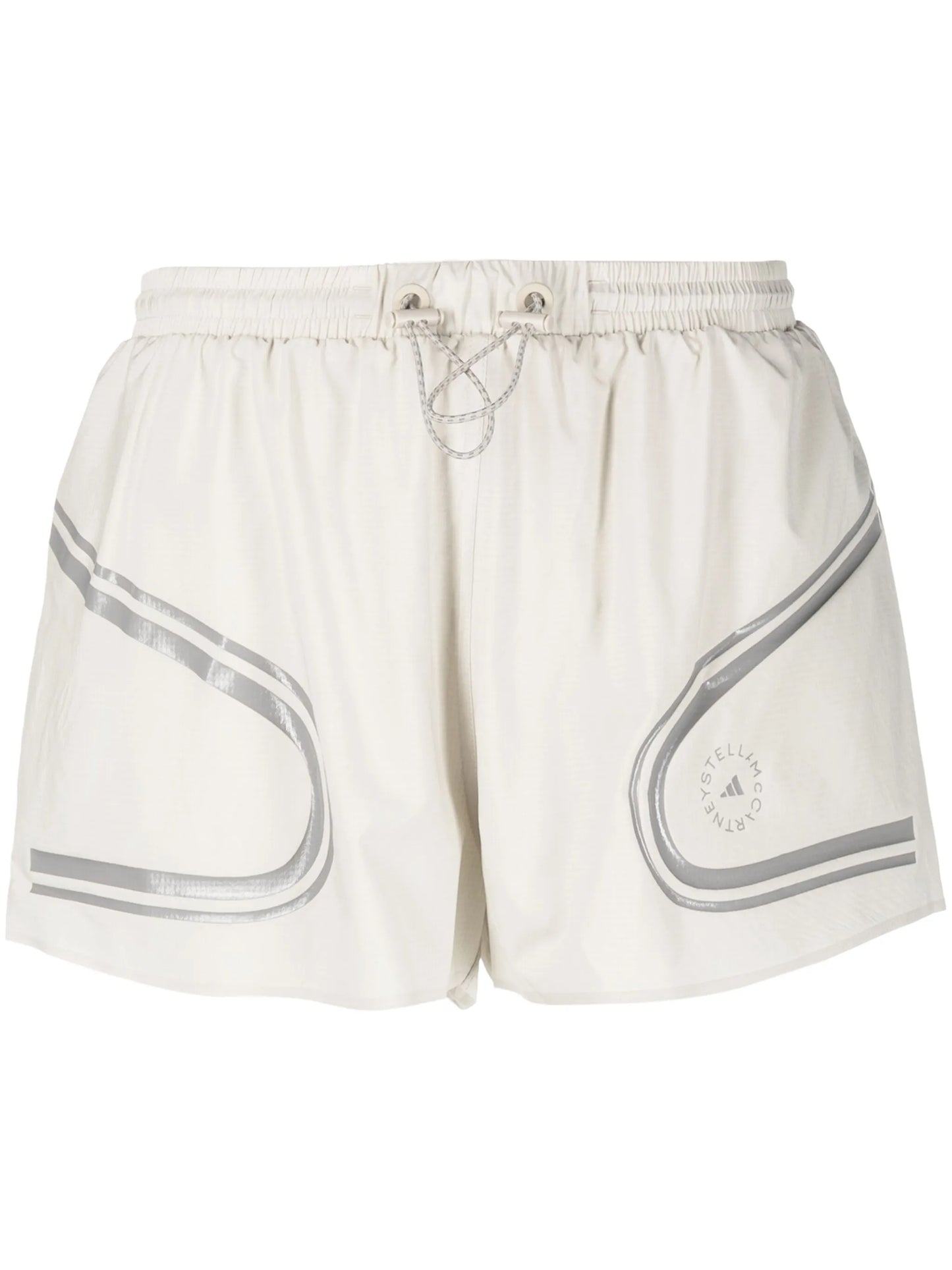 logo-print drawstring short