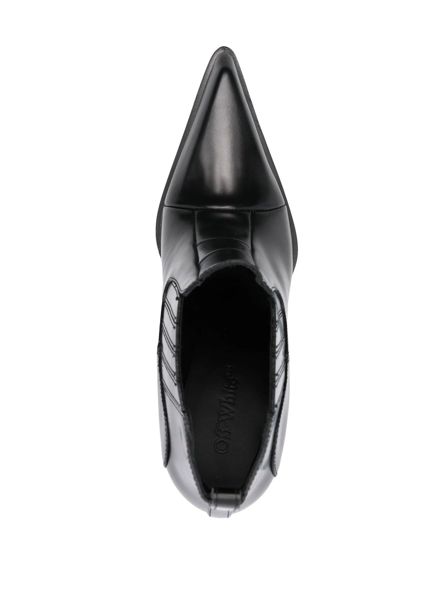 Moon Beatle Shade 95mm leather ankle boots