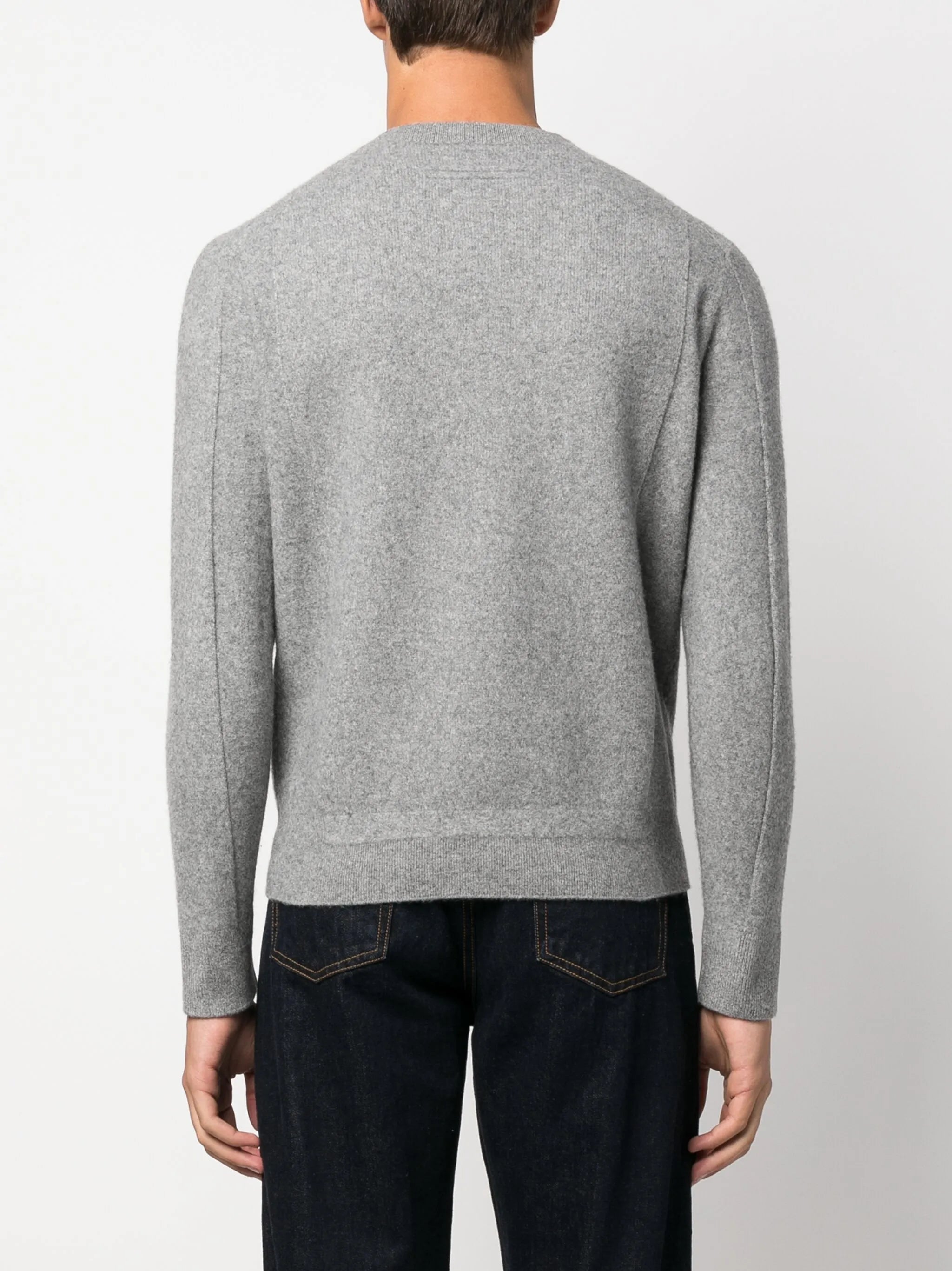 crew-neck wool-cashmere jumper