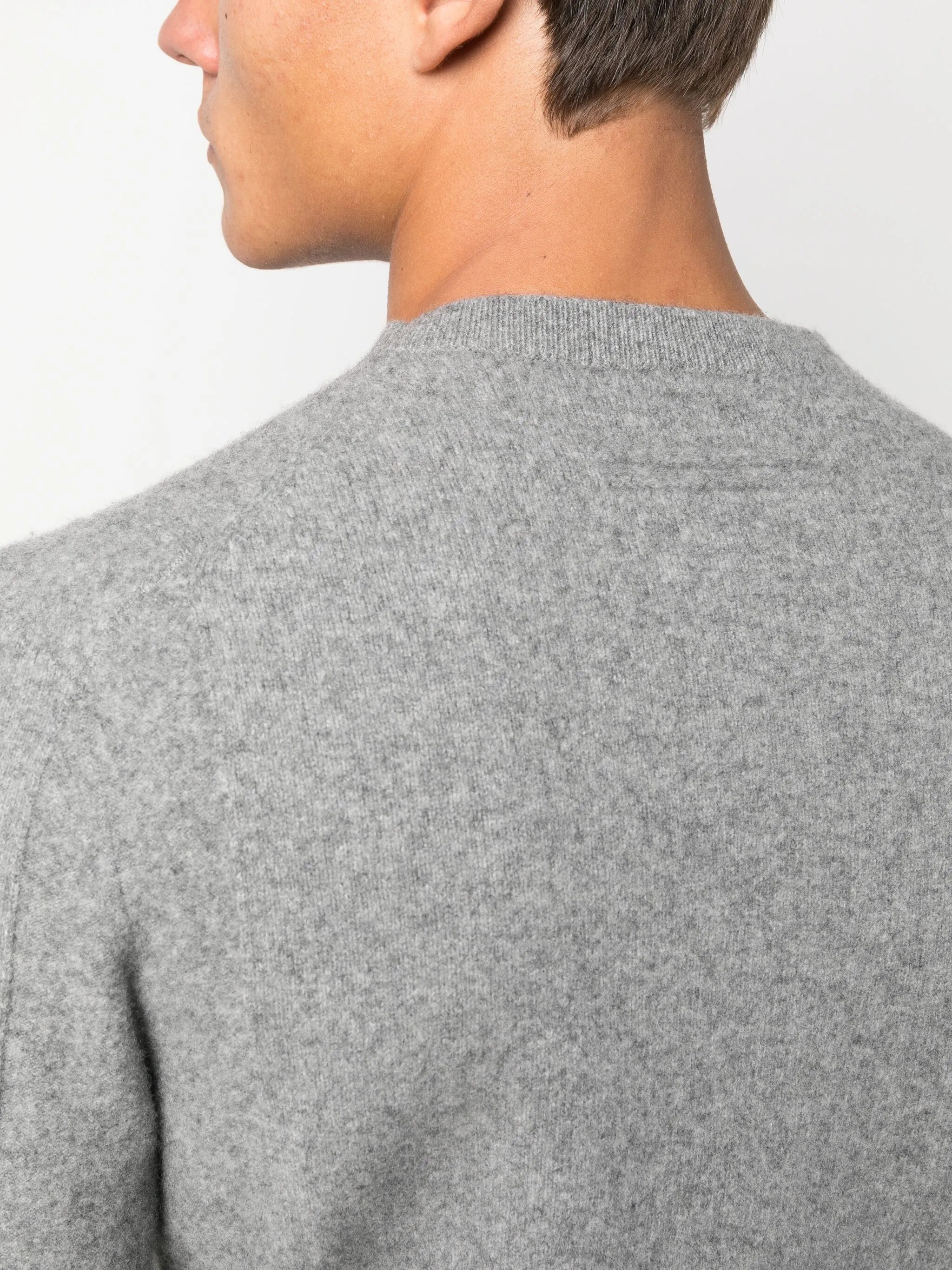 crew-neck wool-cashmere jumper