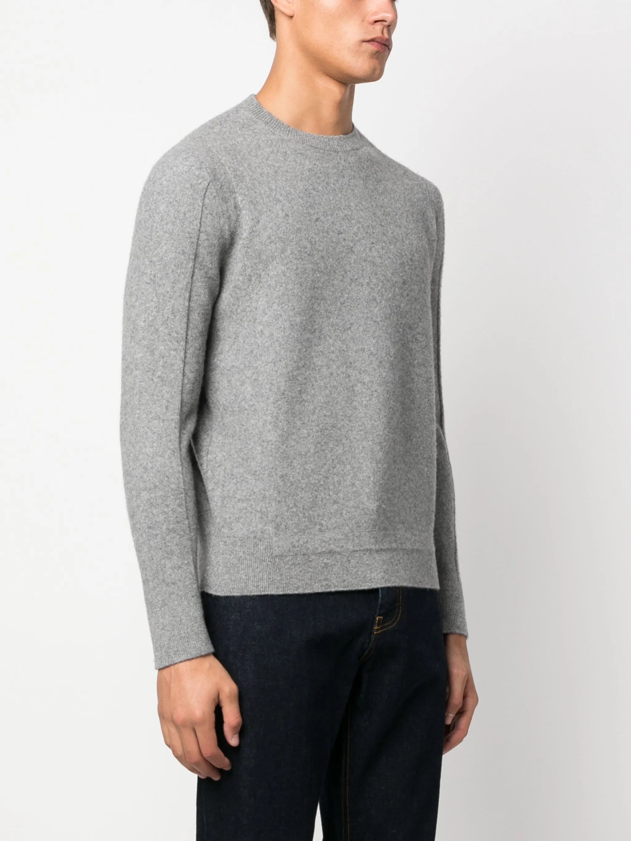 crew-neck wool-cashmere jumper