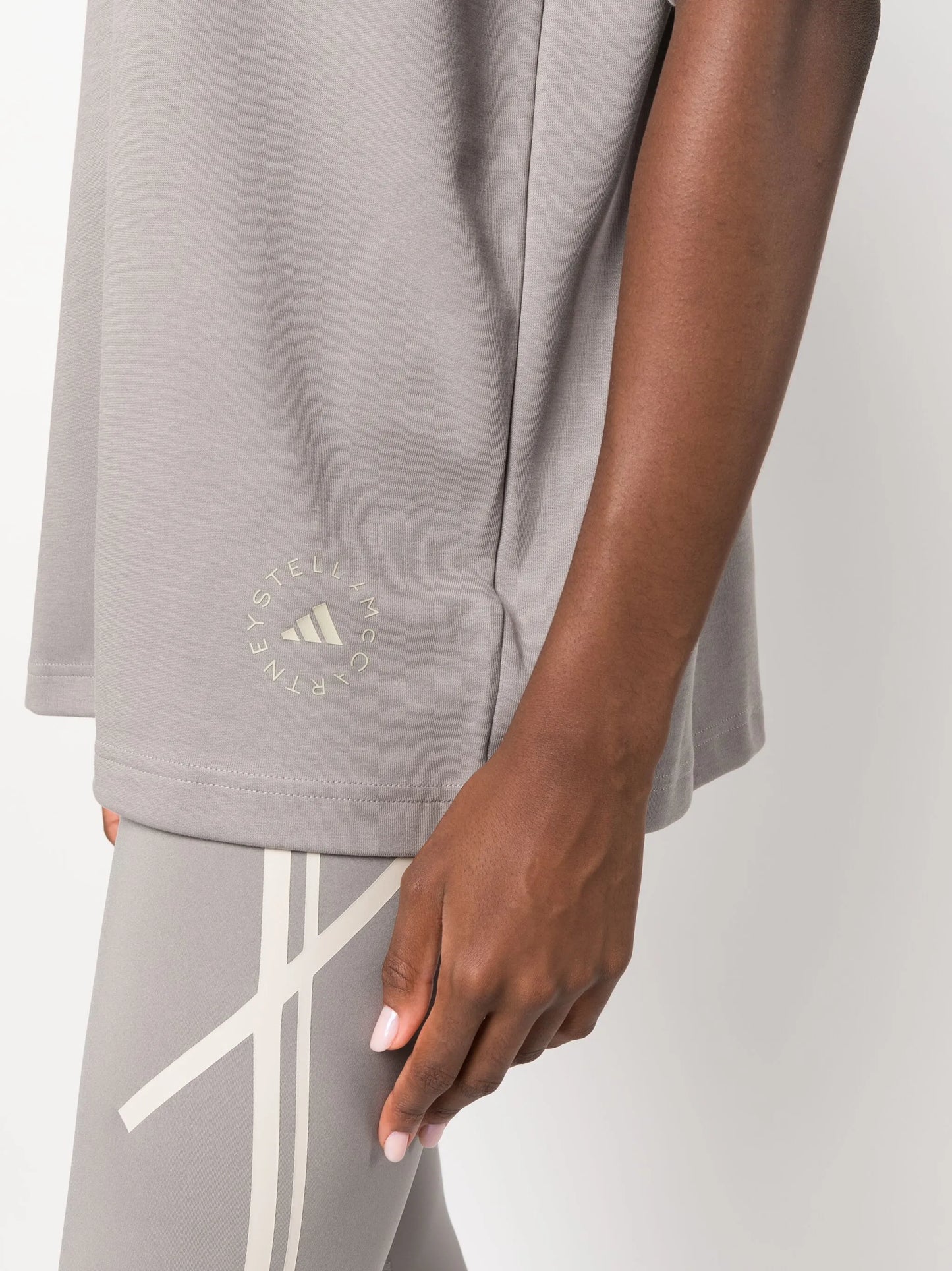 logo-print jersey T-shirt