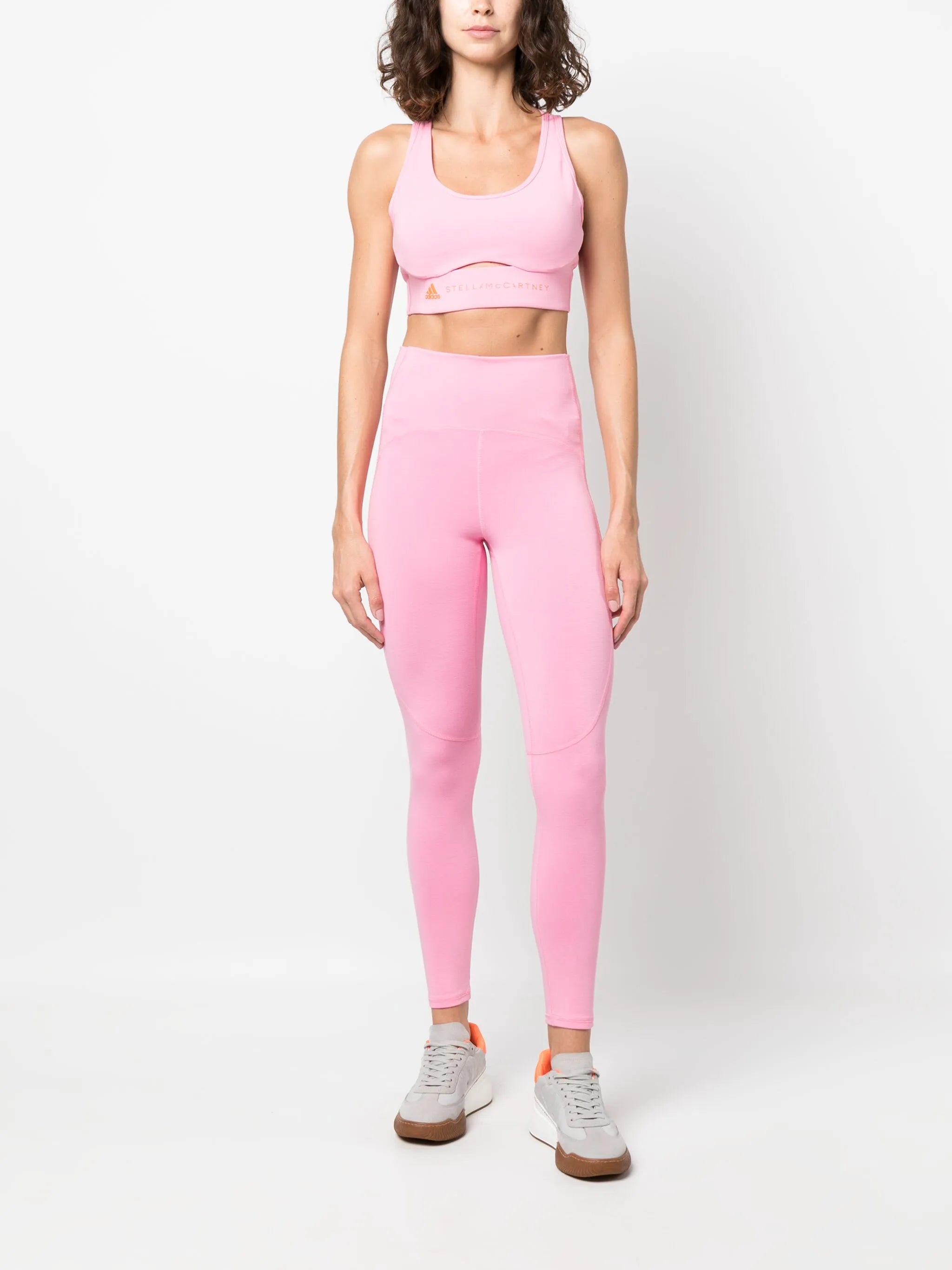 logo-print high-waisted leggings