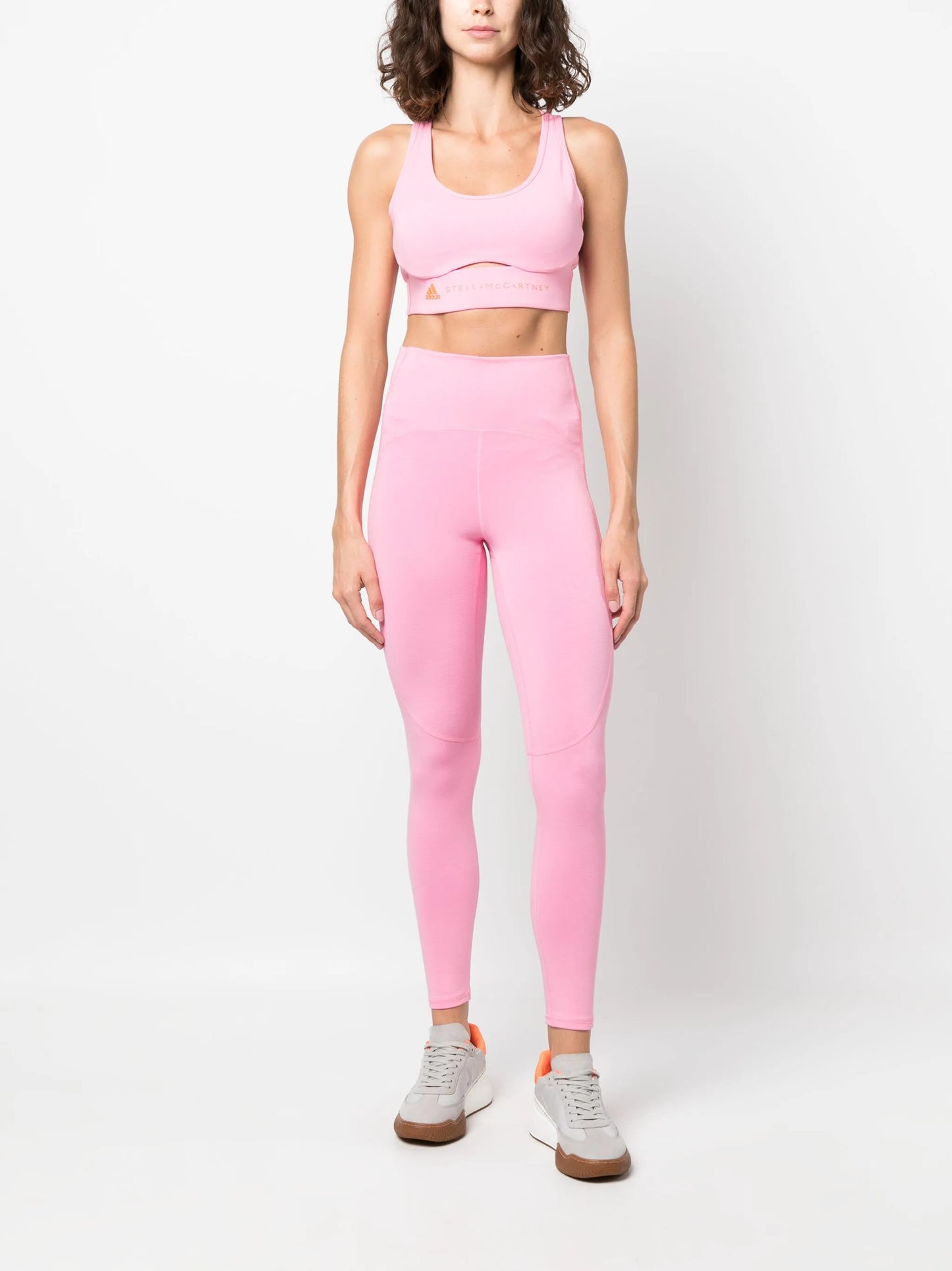 logo-print high-waisted leggings