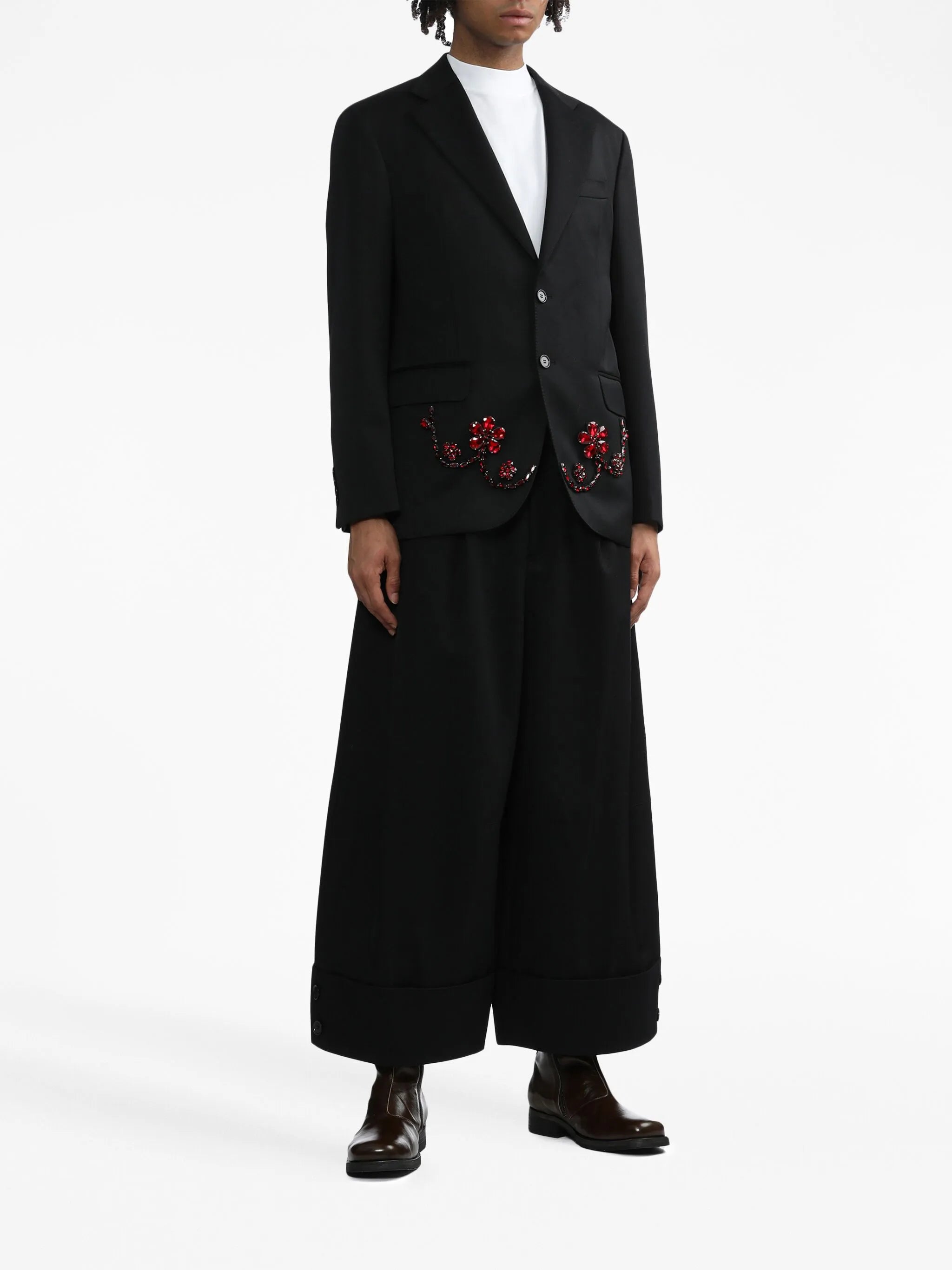 wide-leg trousers