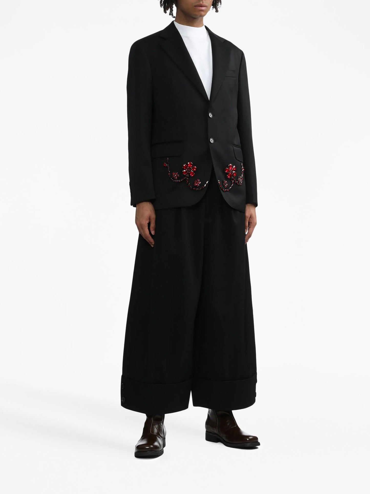 wide-leg trousers