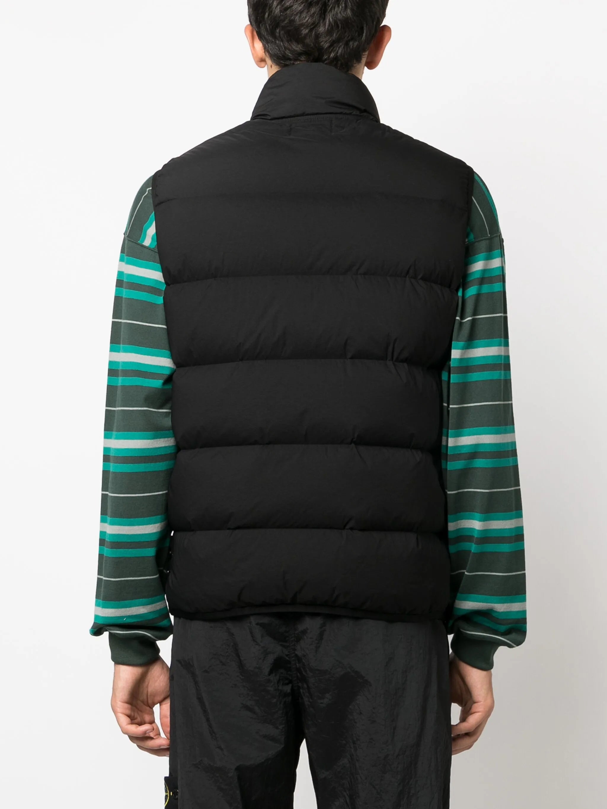 zip-up padded gilet