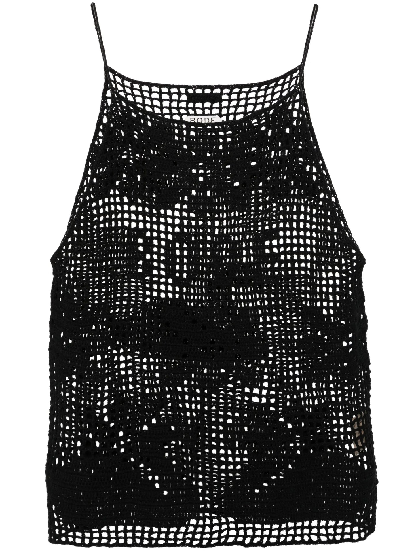 Mansfield crochet-knit tank top