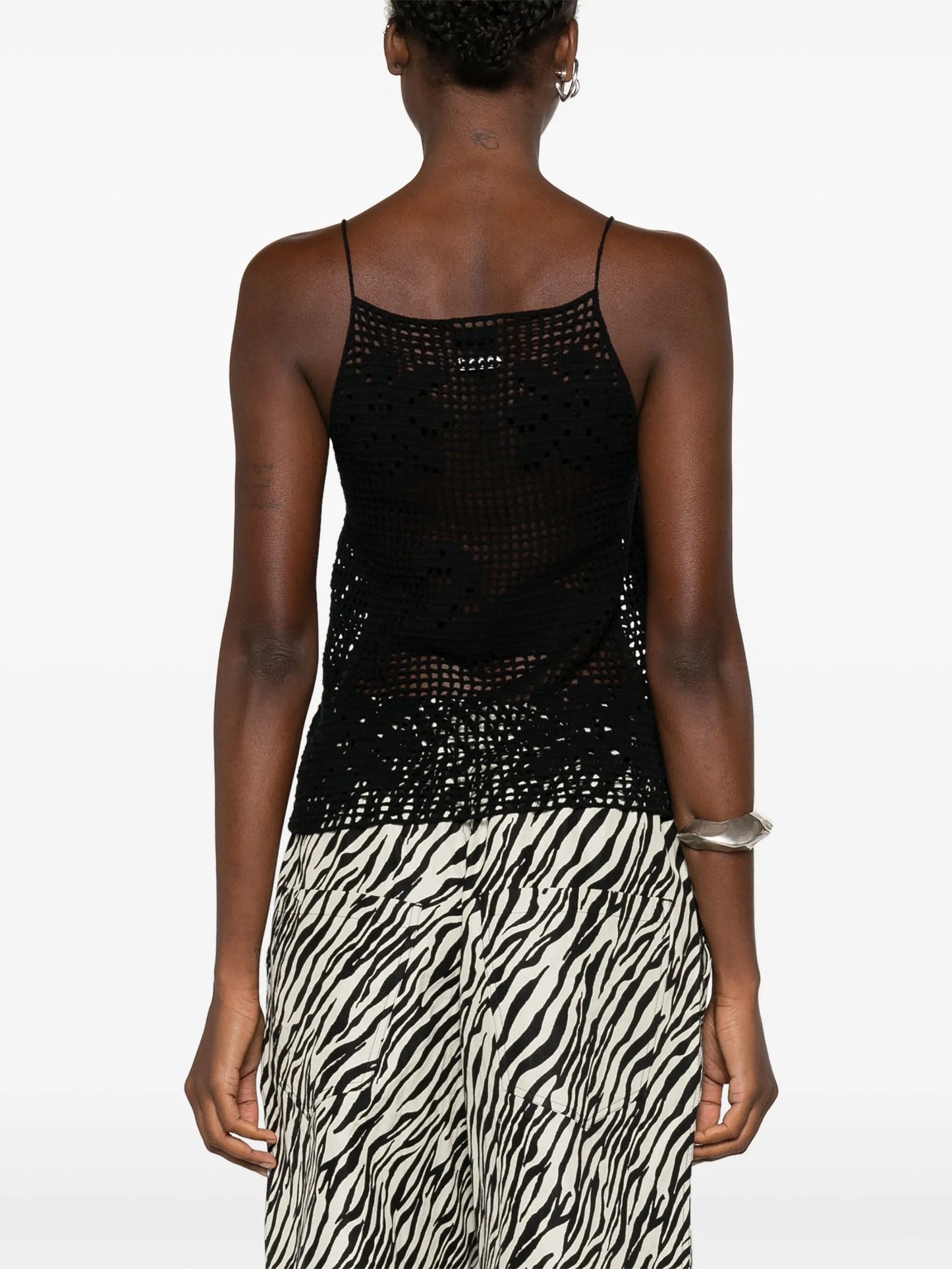 Mansfield crochet-knit tank top