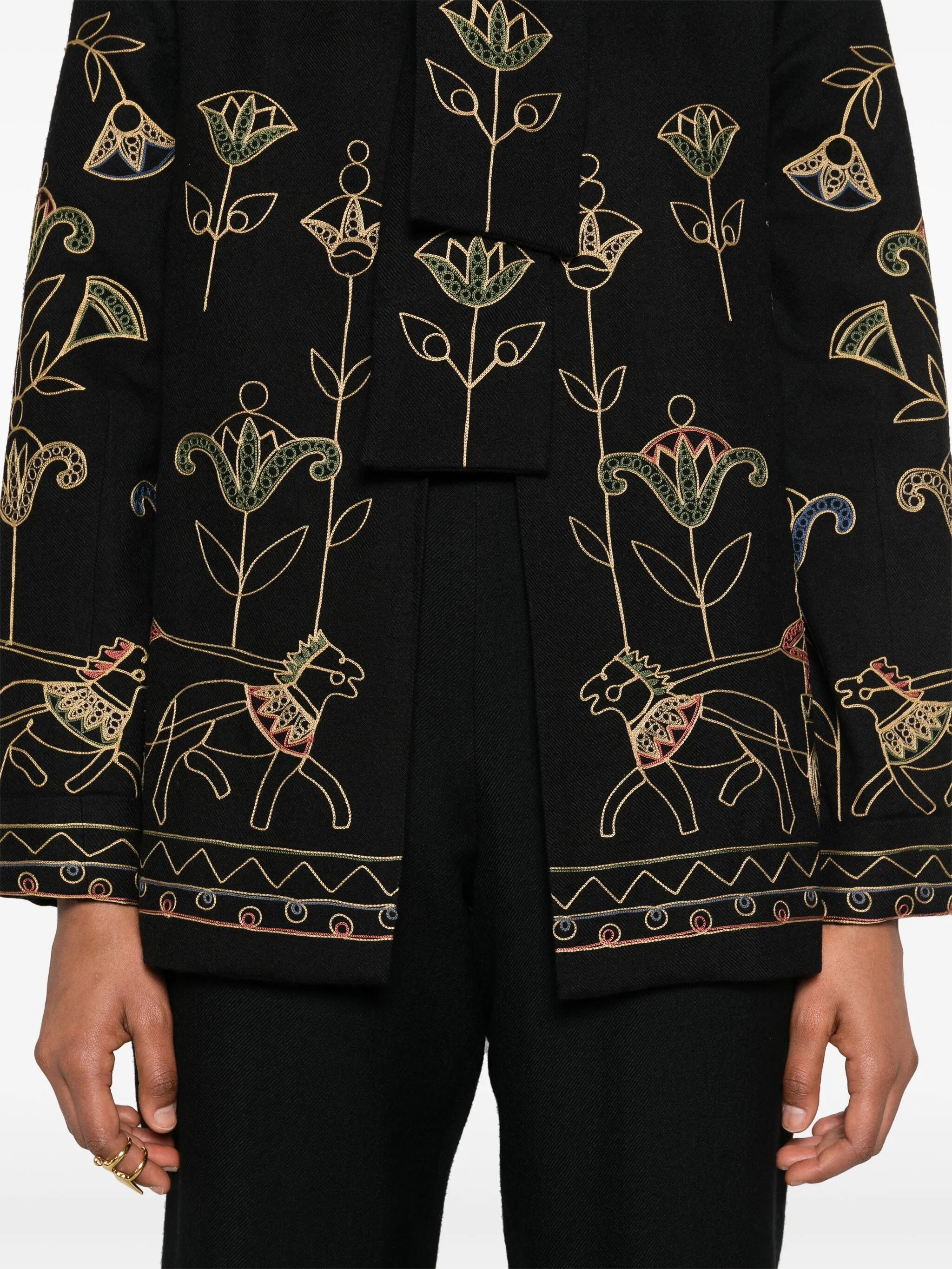 Garden Chariot wool jacket