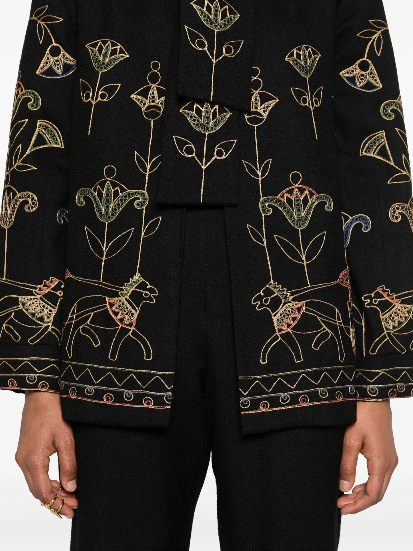 Garden Chariot wool jacket