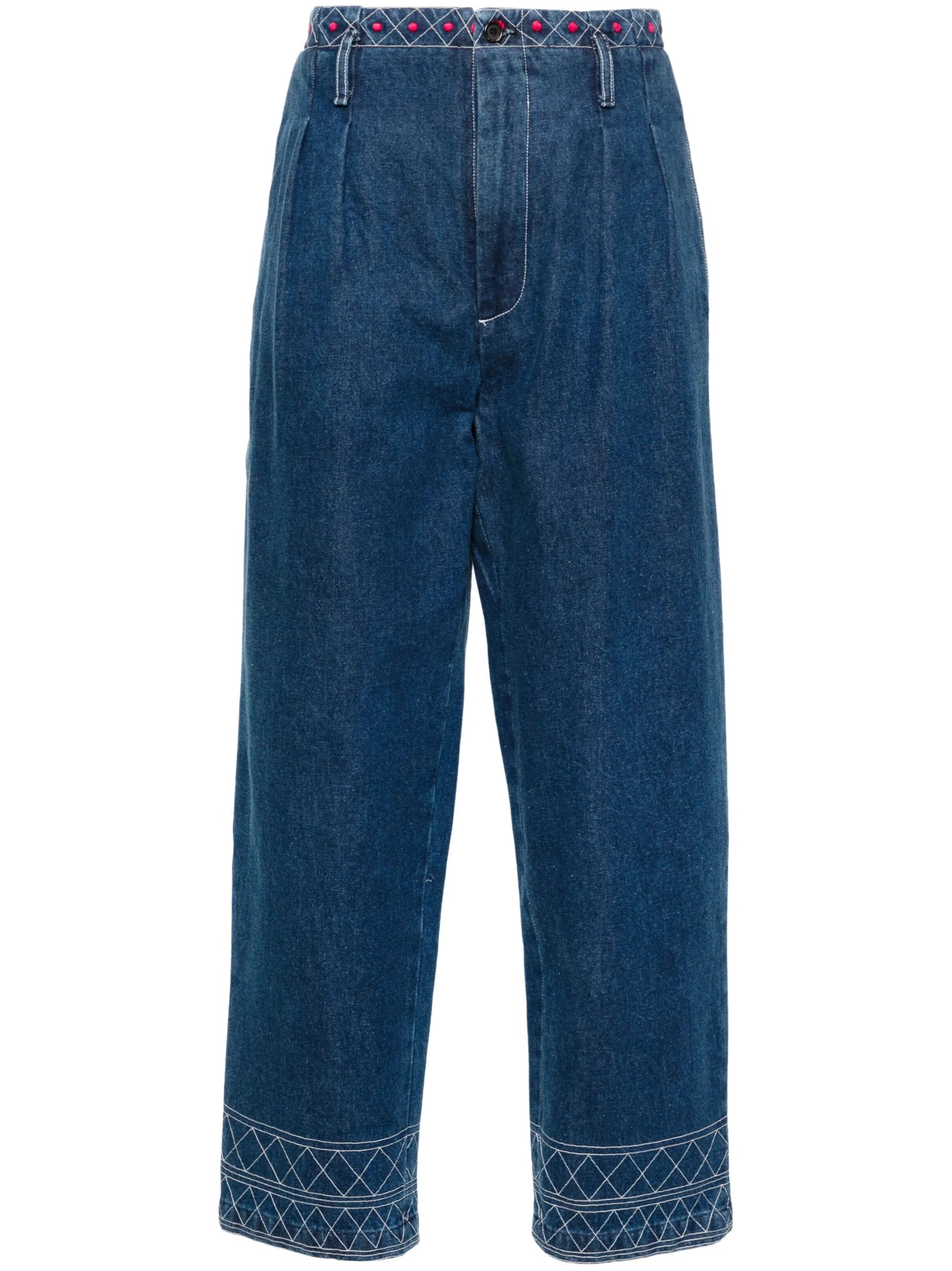 Murray high-rise straight-leg jeans