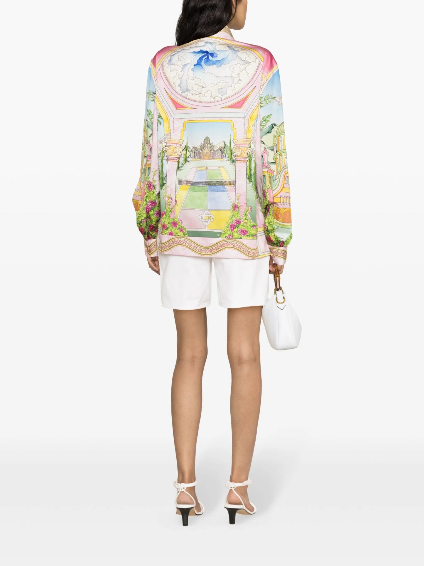Le Jardin Ideal-print shirt