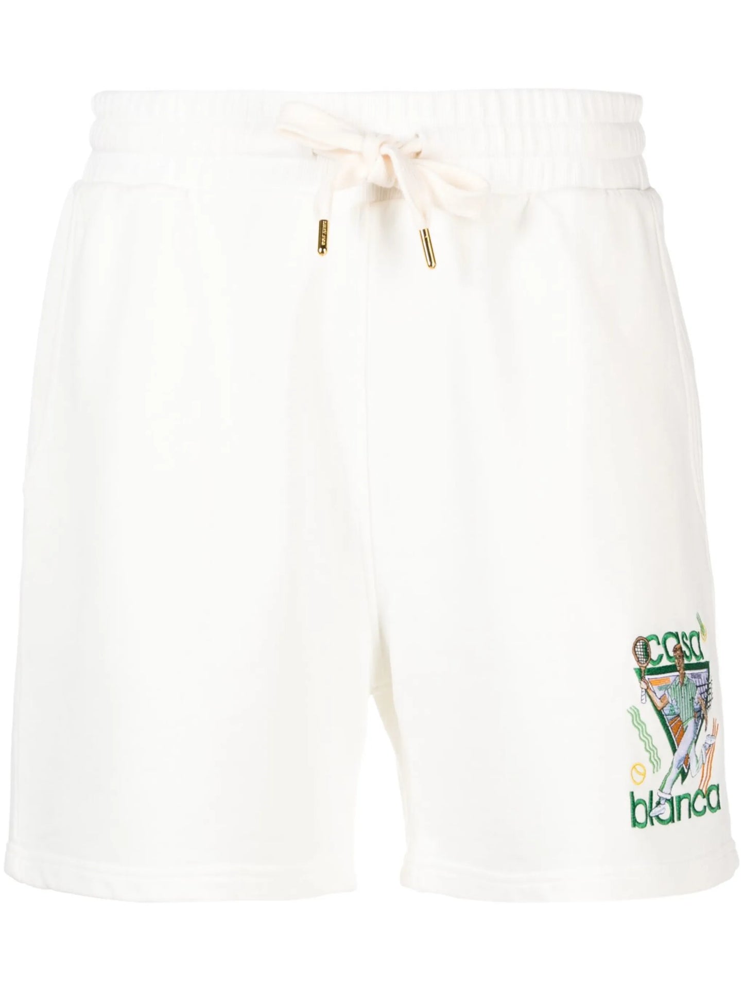Le Jeu embroidered-motif shorts