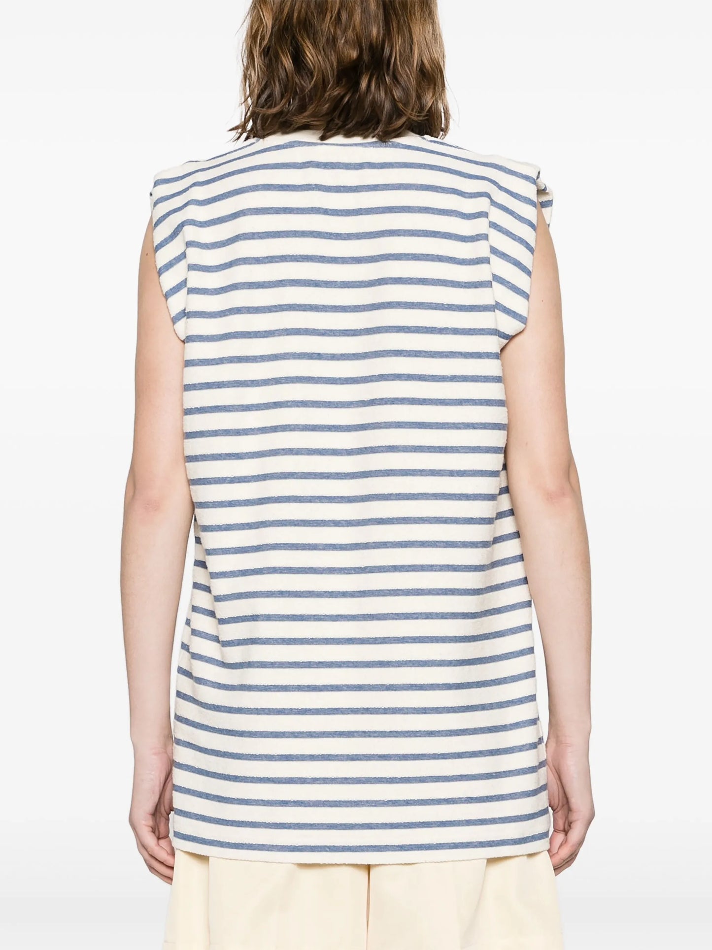 Grape towelling tank top