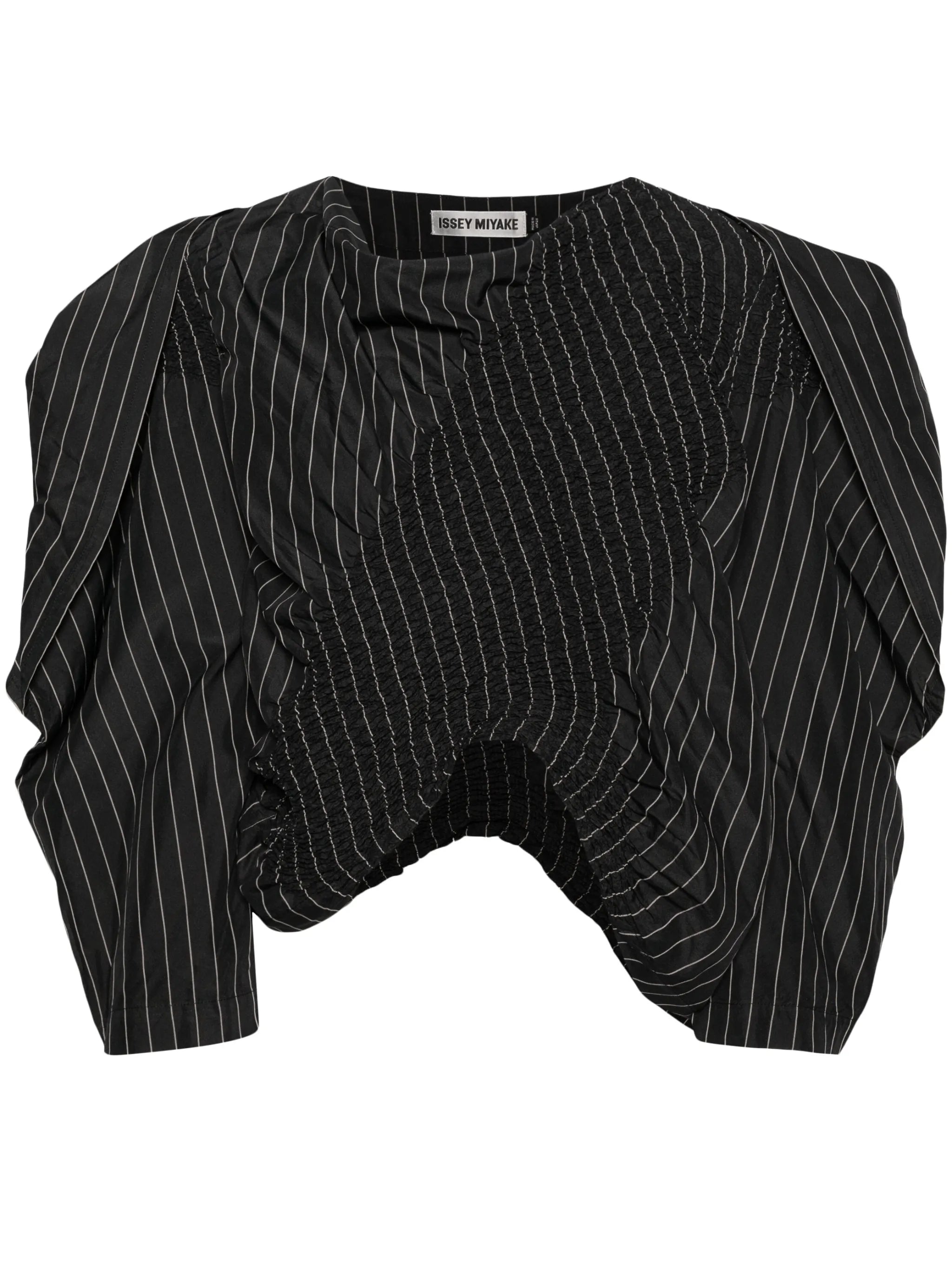 Contraction asymmetric blouse