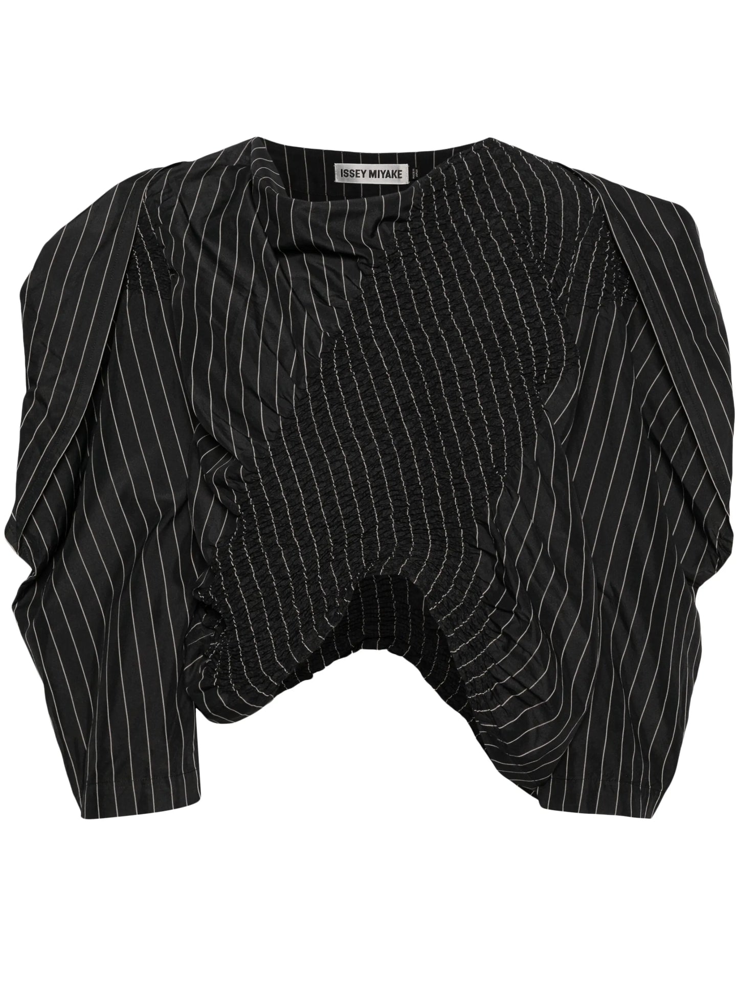 Contraction asymmetric blouse