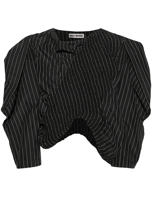 Contraction asymmetric blouse