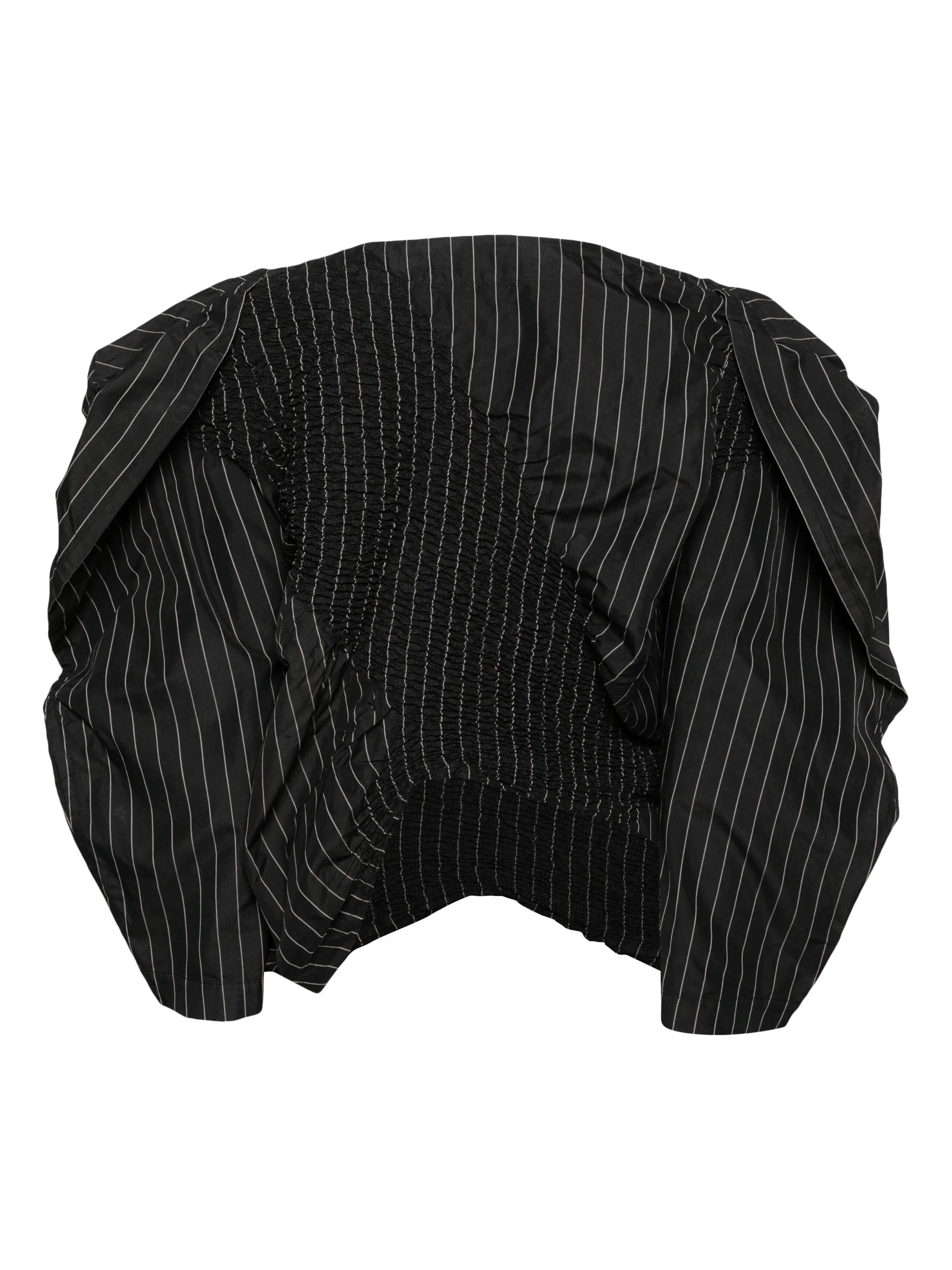 Contraction asymmetric blouse