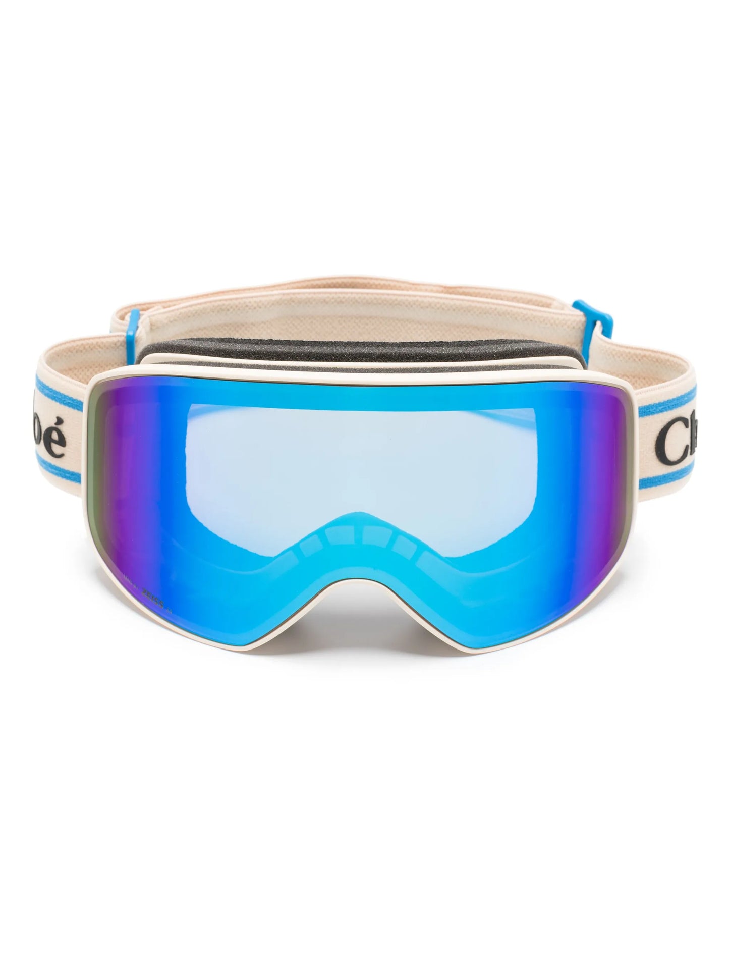 logo-print ski goggles