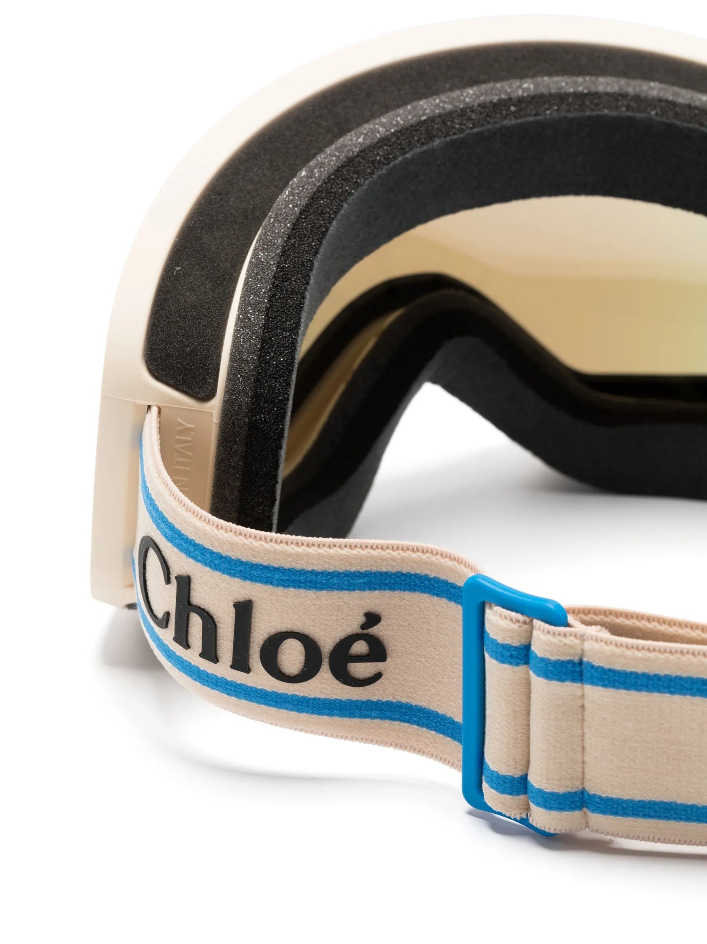 logo-print ski goggles