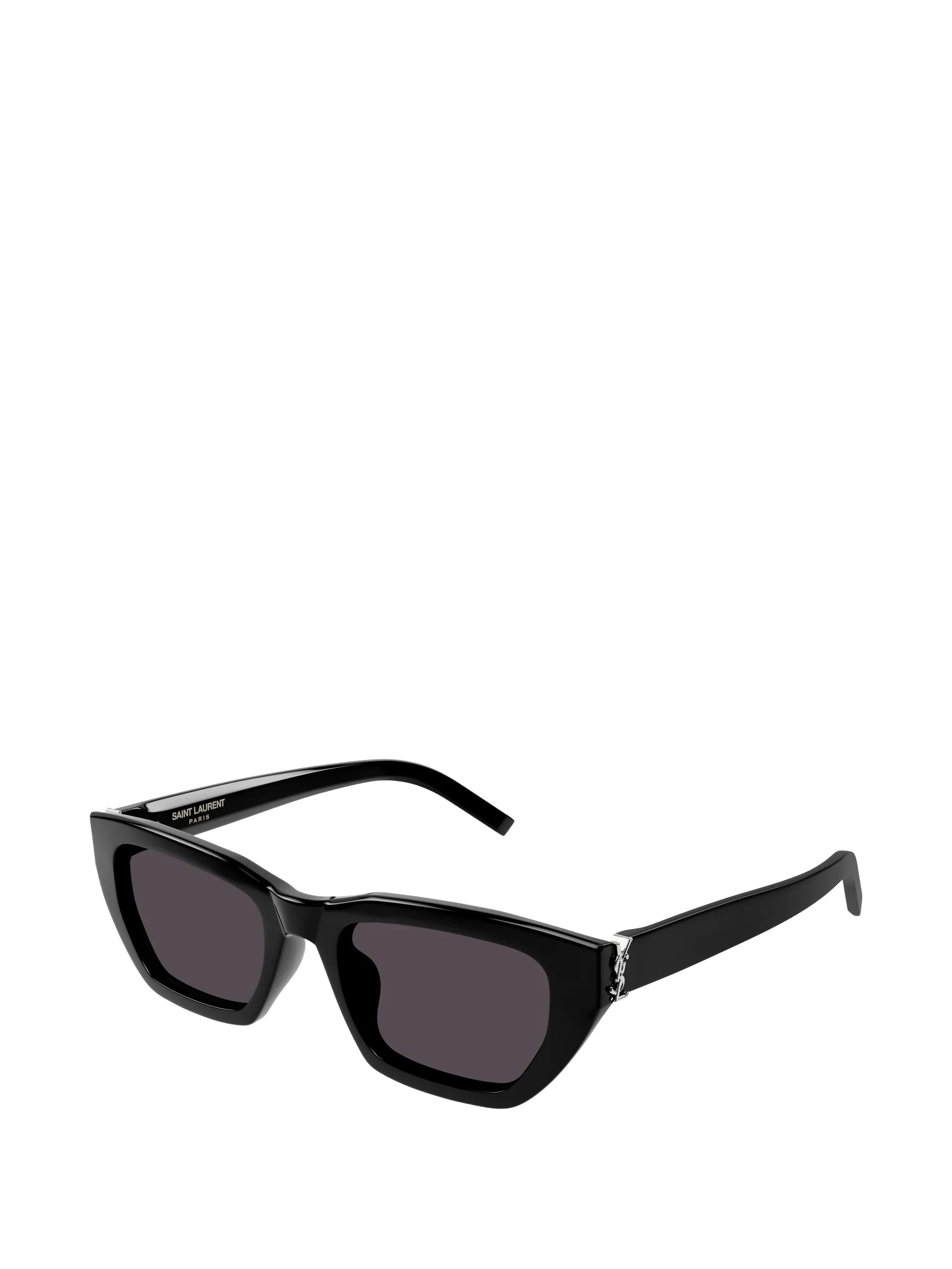 logo-plaque rectangle-frame sunglasses