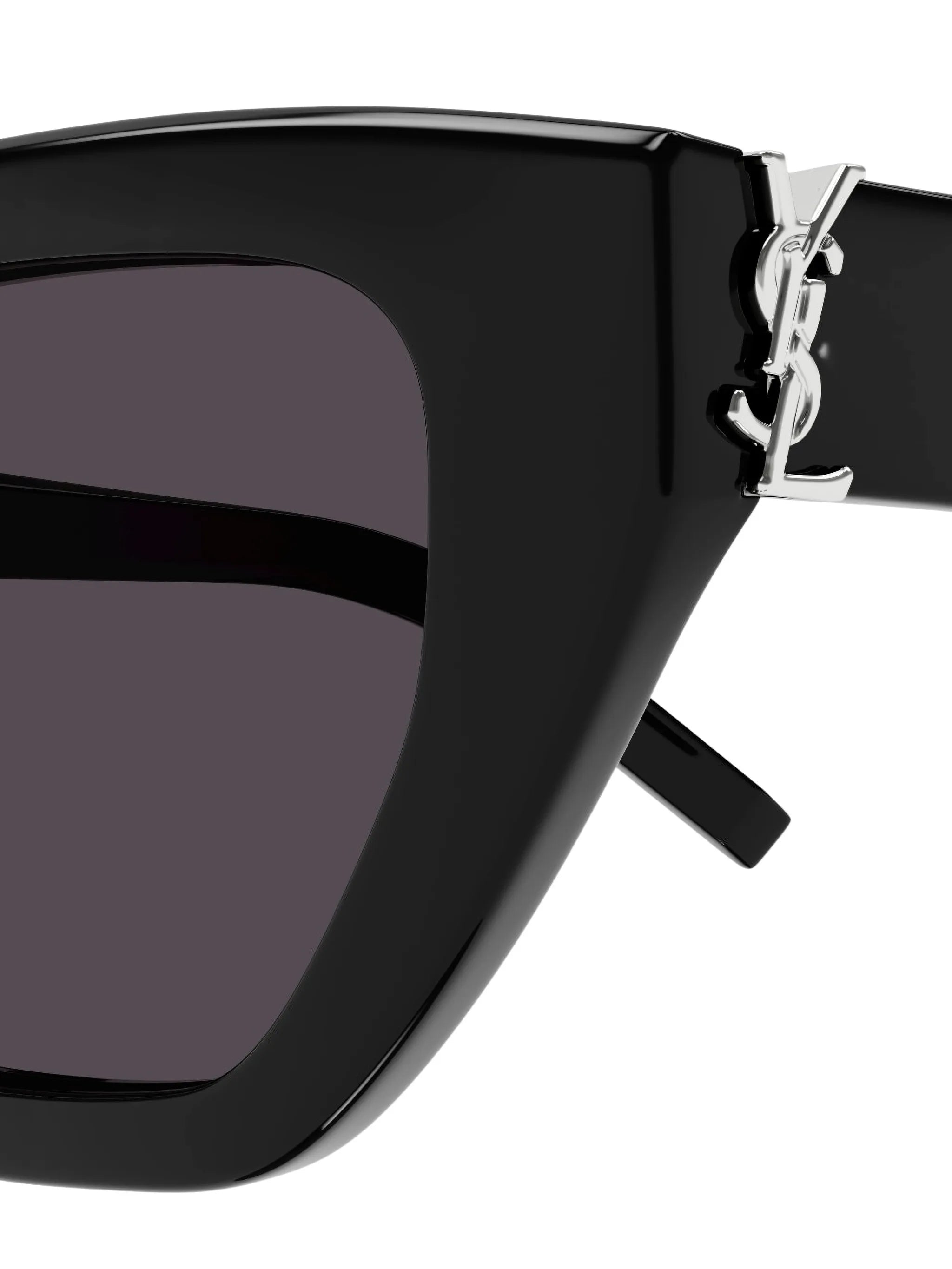 logo-plaque rectangle-frame sunglasses