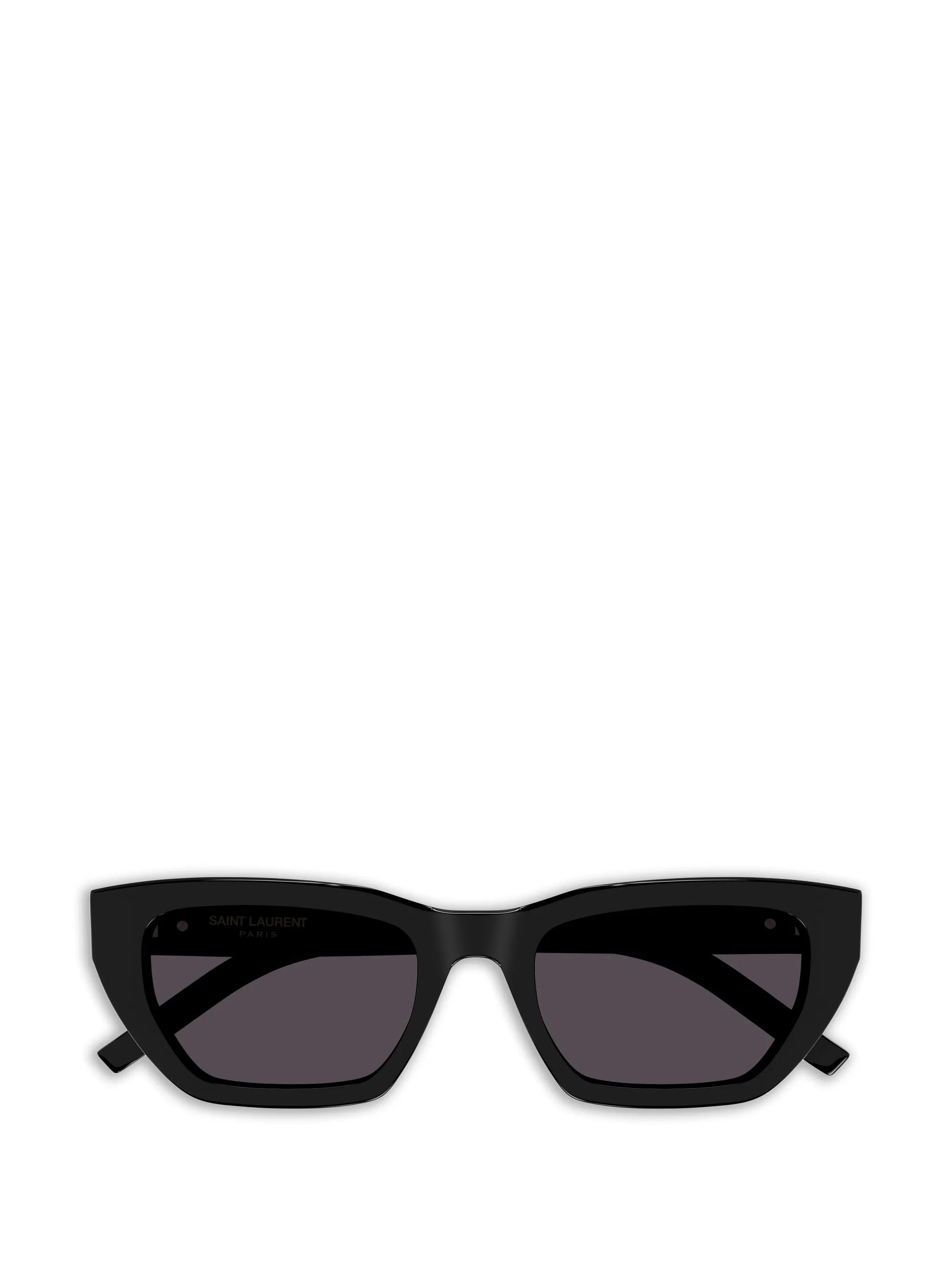 logo-plaque rectangle-frame sunglasses