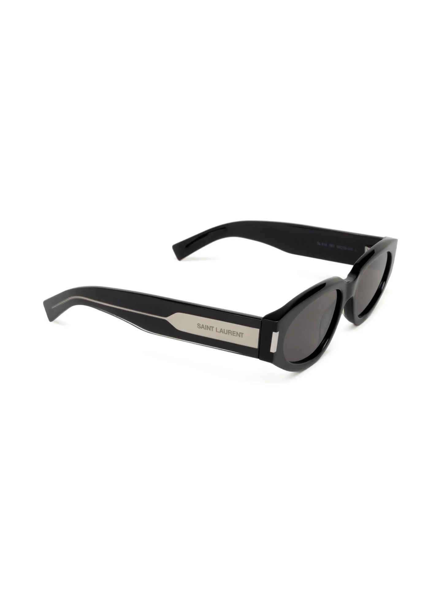 polished oval-frame sunglasses