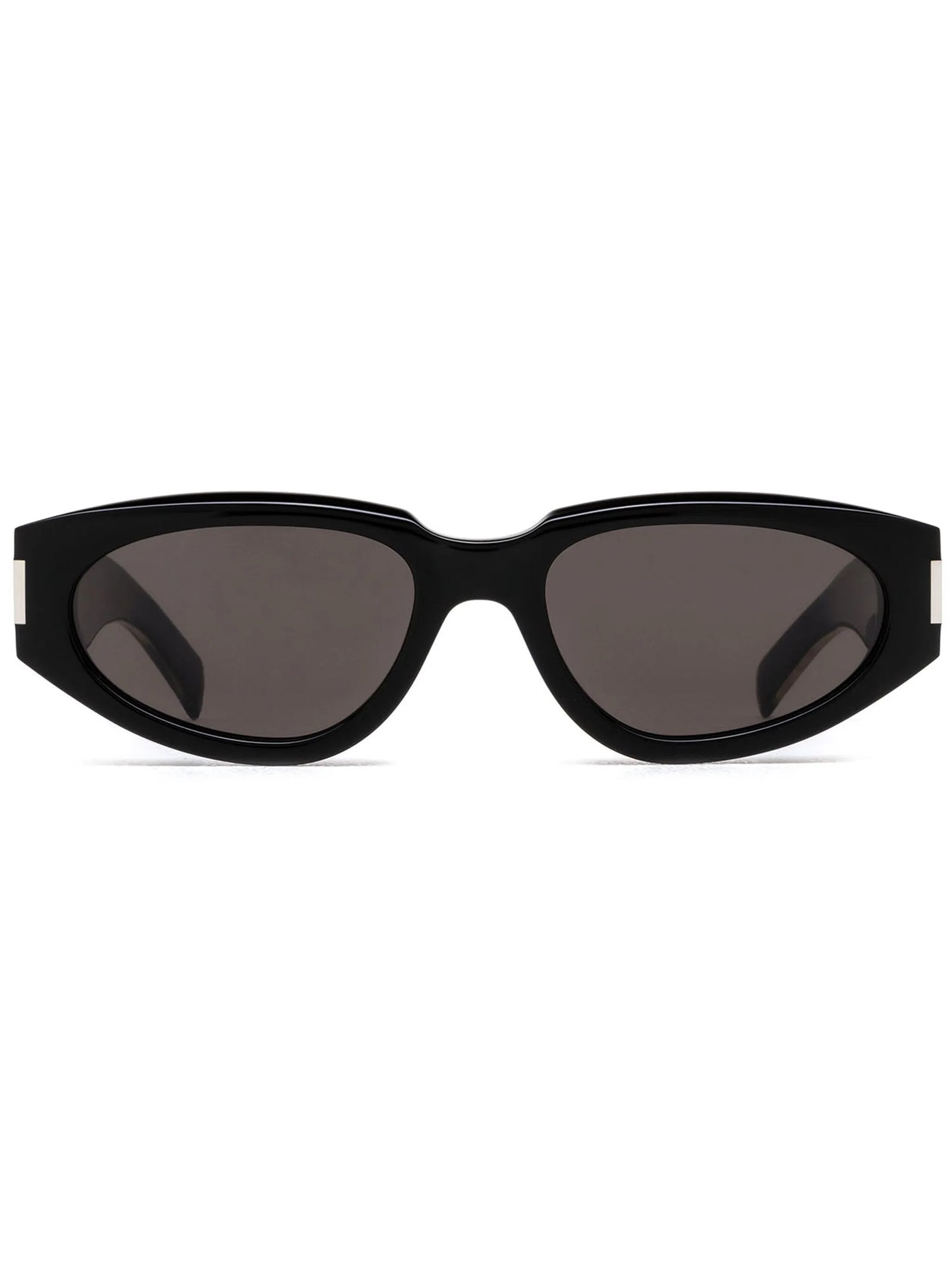 polished oval-frame sunglasses
