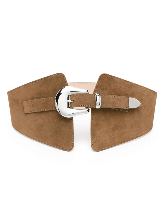 Arya suede wide belt