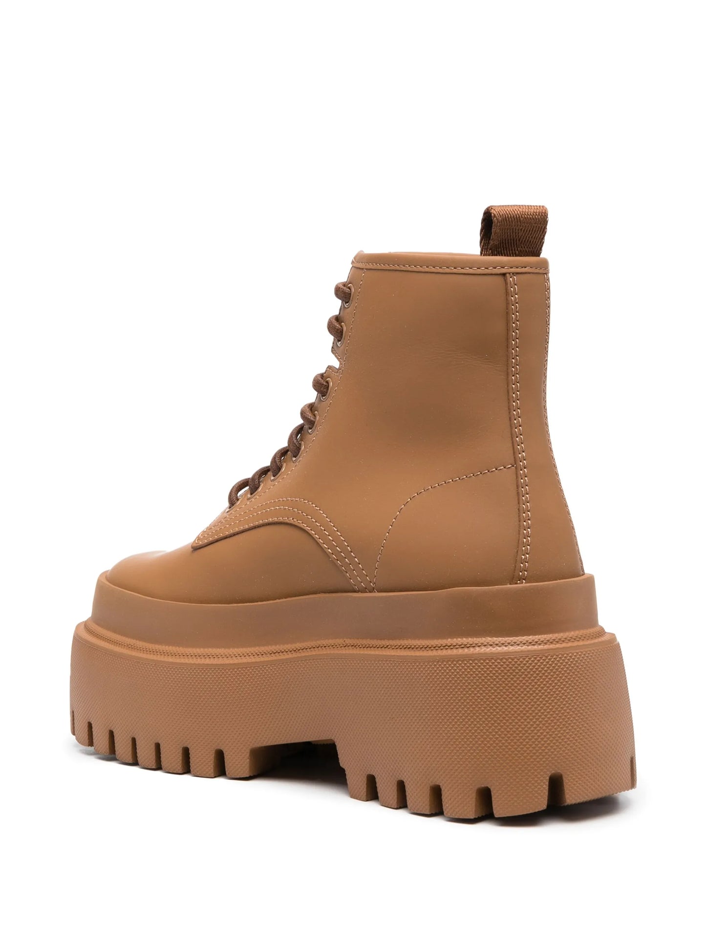 lace-up platform boots