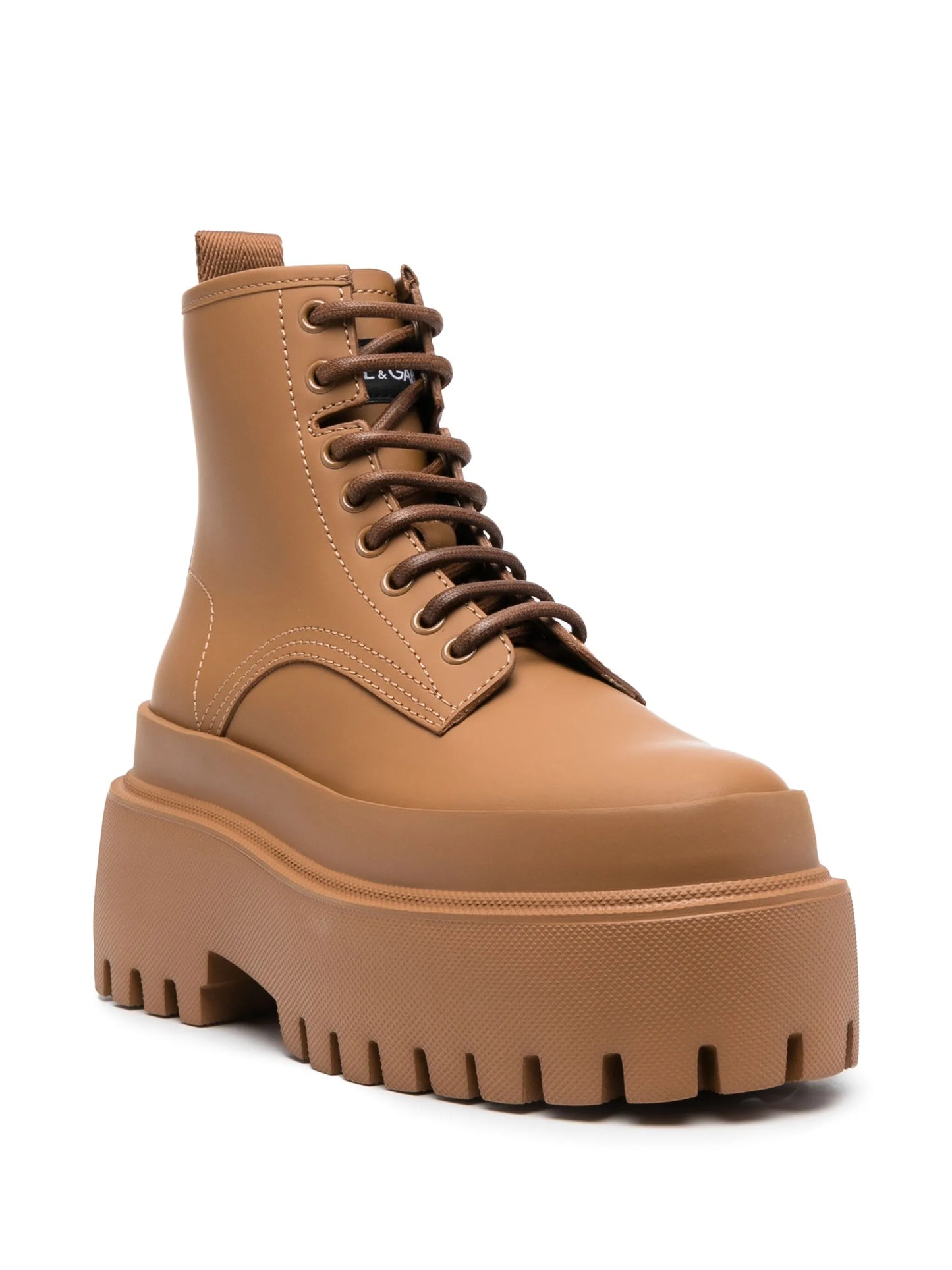 lace-up platform boots