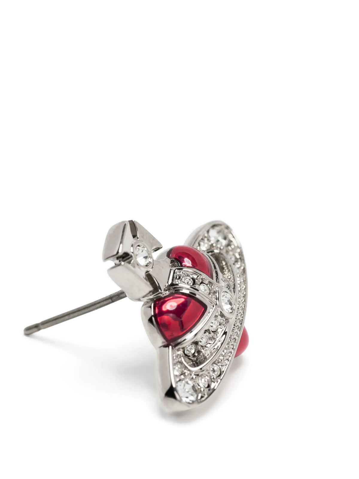 New Diamante Heart earrings