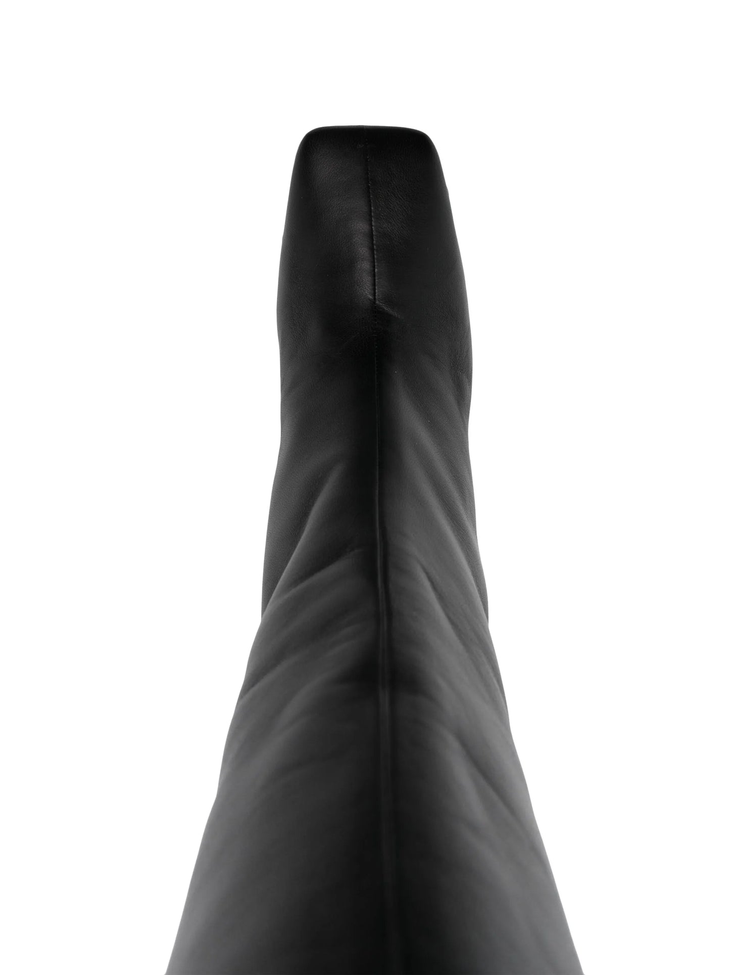 Jackie 60mm logo-plaque leather boots