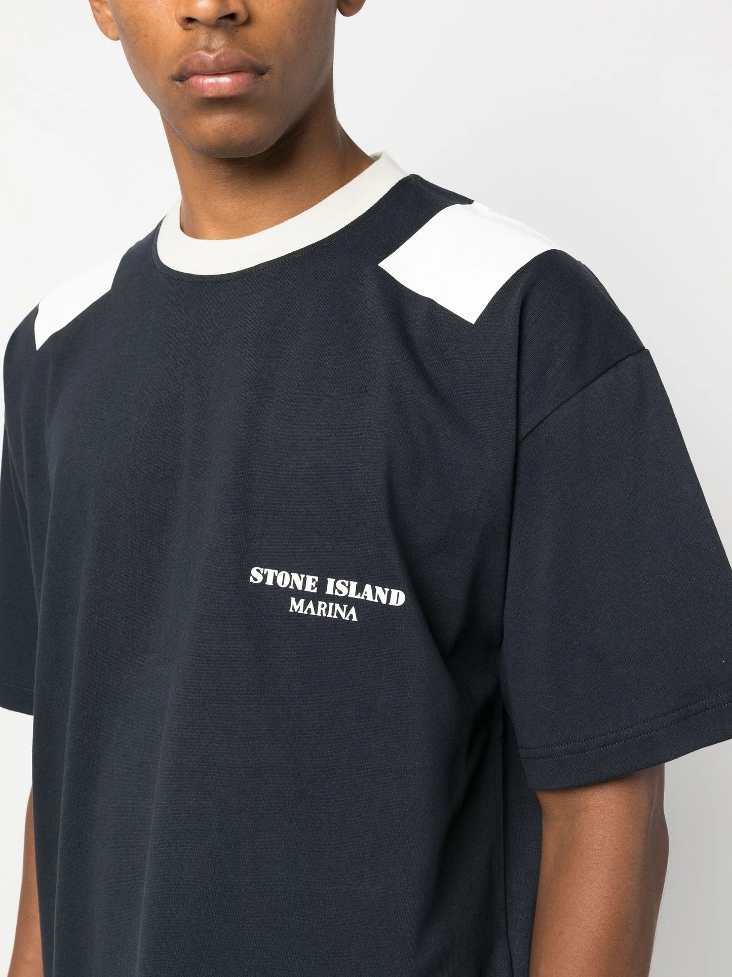 logo-print cotton T-shirt