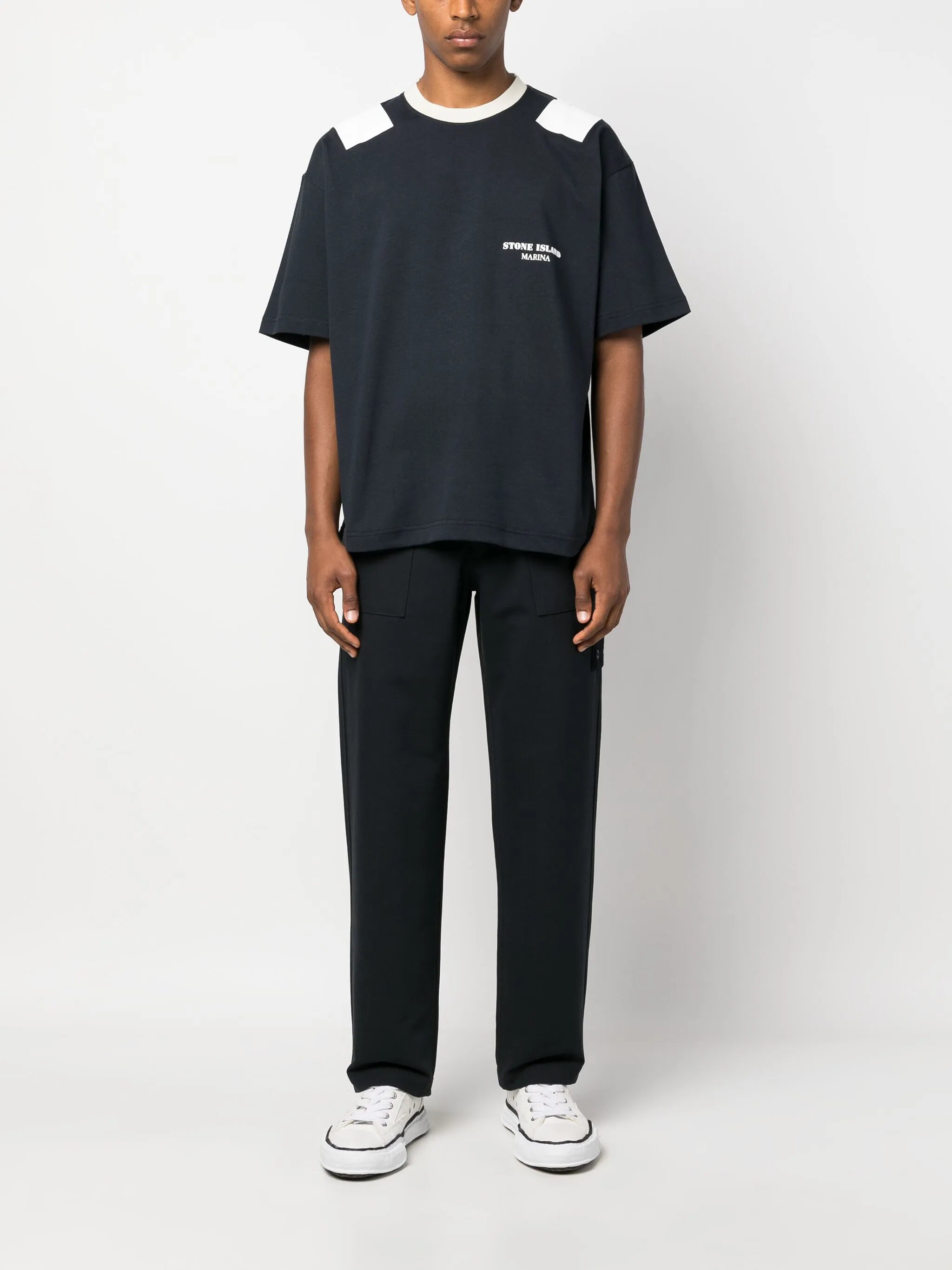 logo-print cotton T-shirt