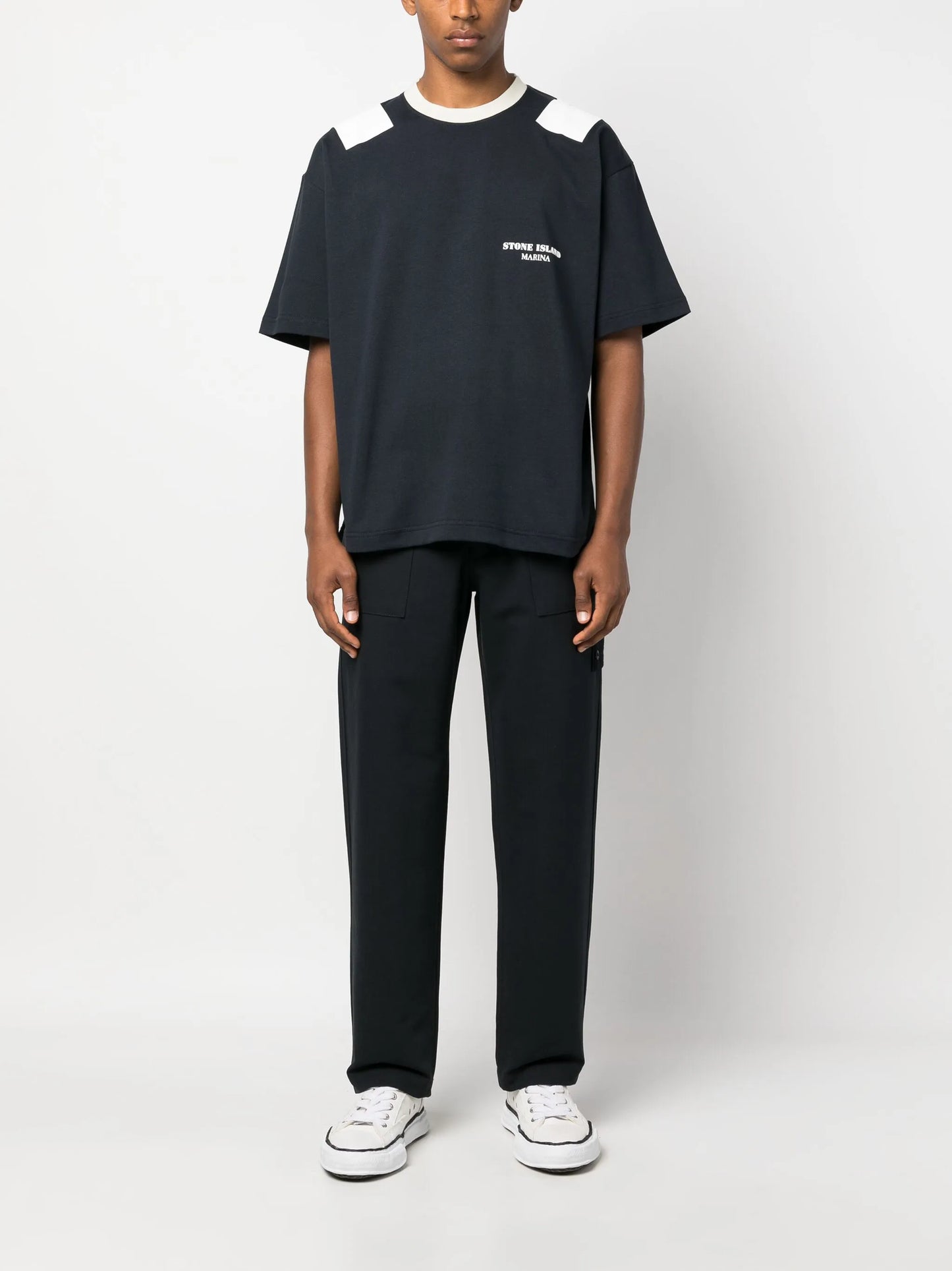 logo-print cotton T-shirt