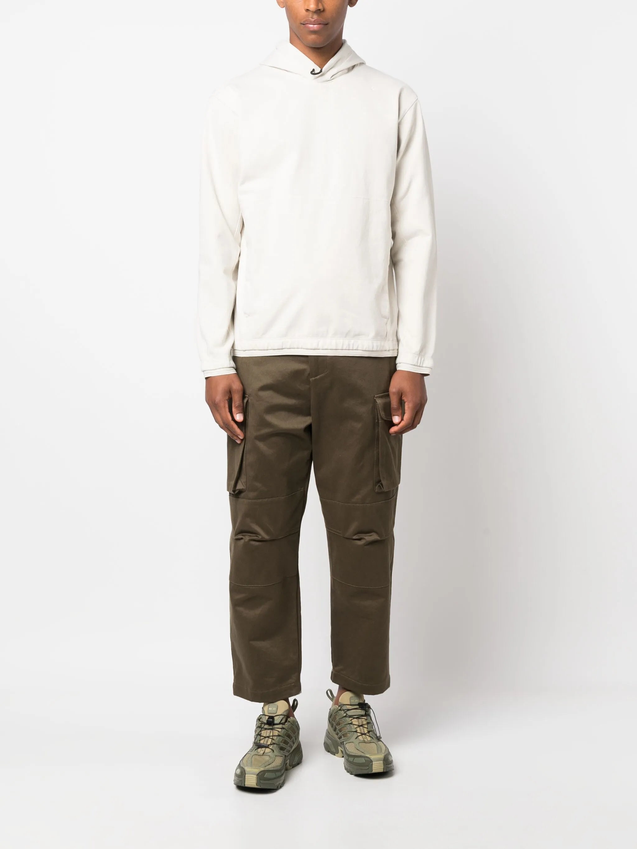 Stellina logo-embroidered hoodie