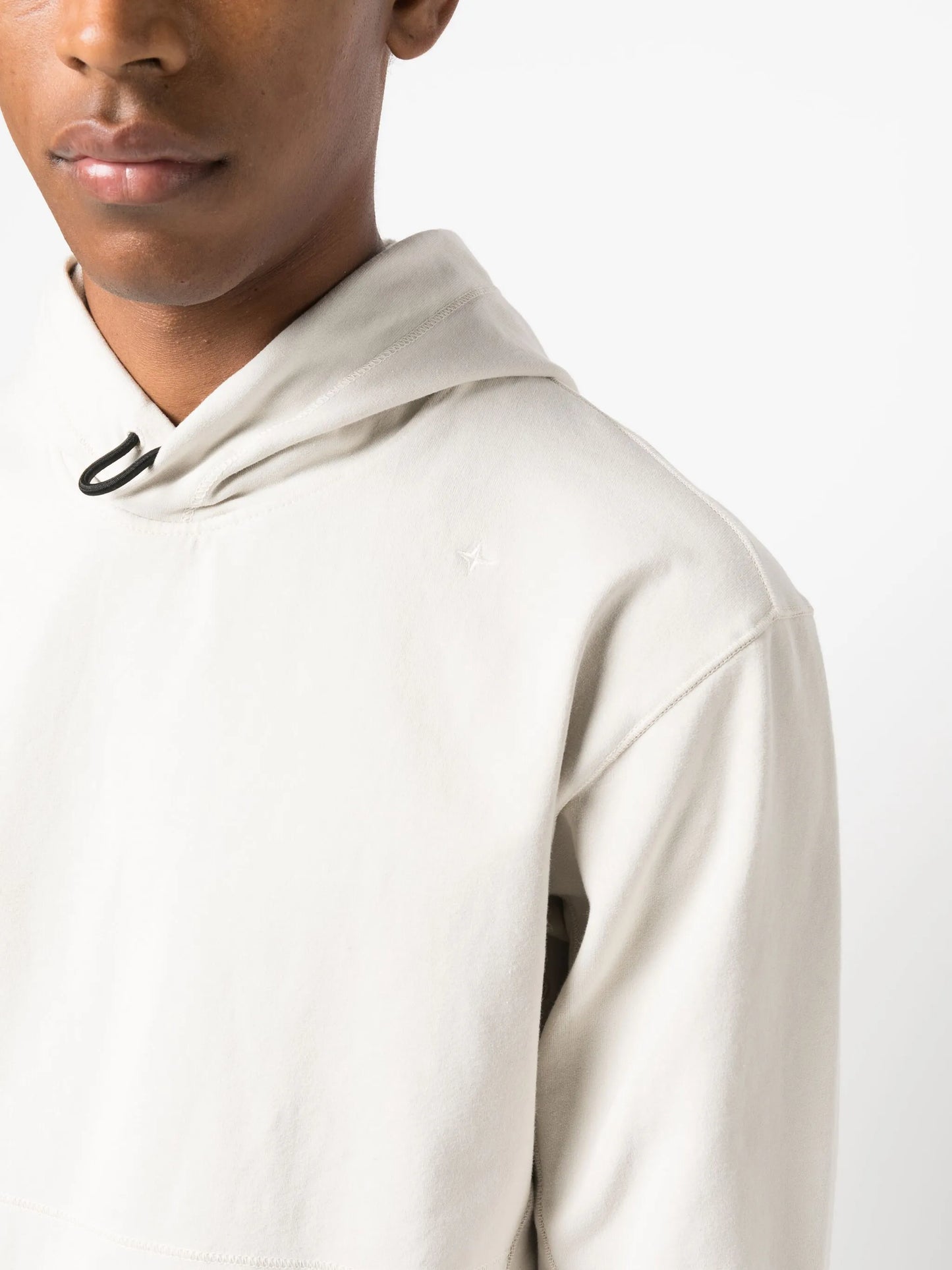 Stellina logo-embroidered hoodie