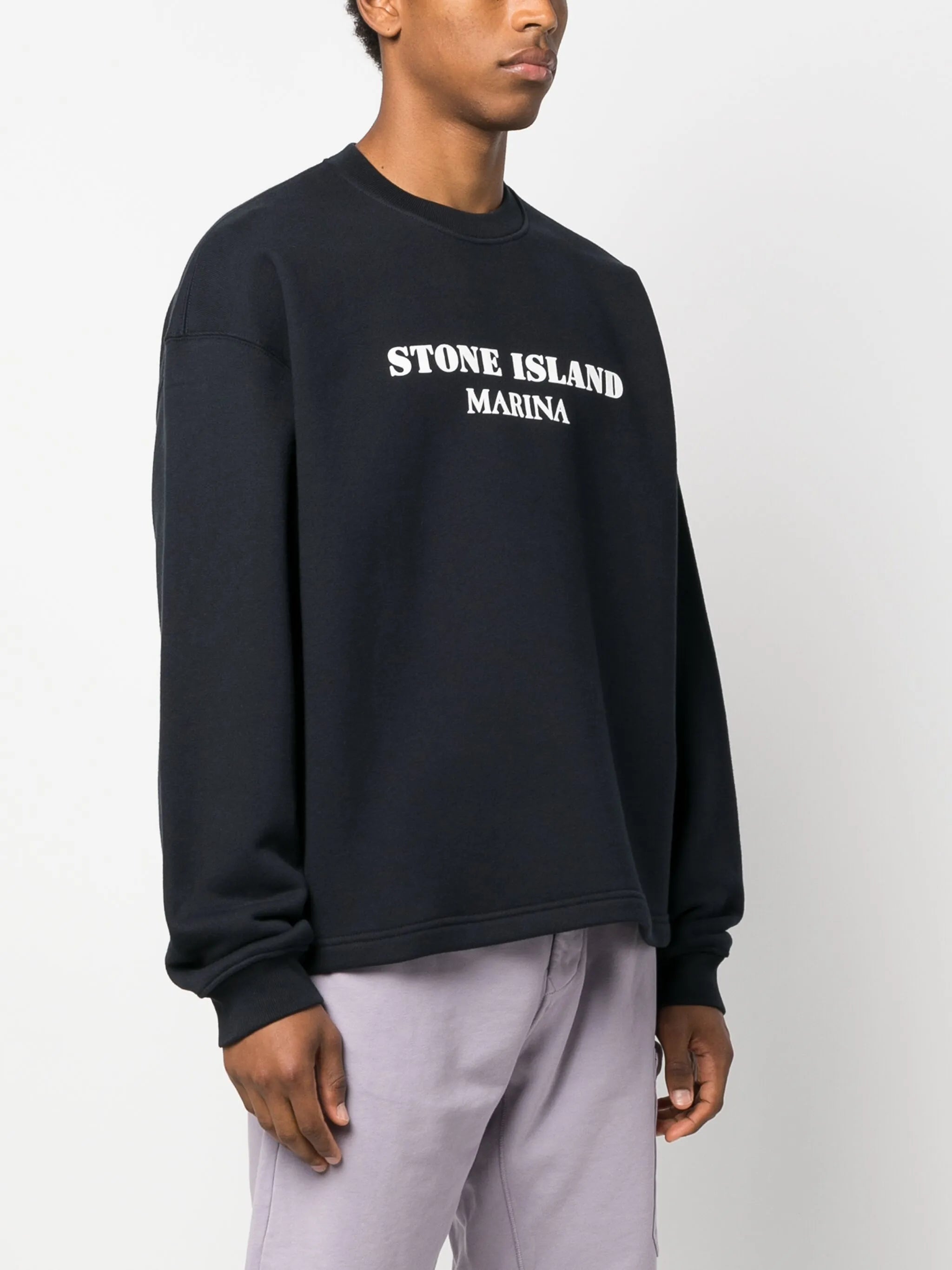 logo-print cotton sweatshirt