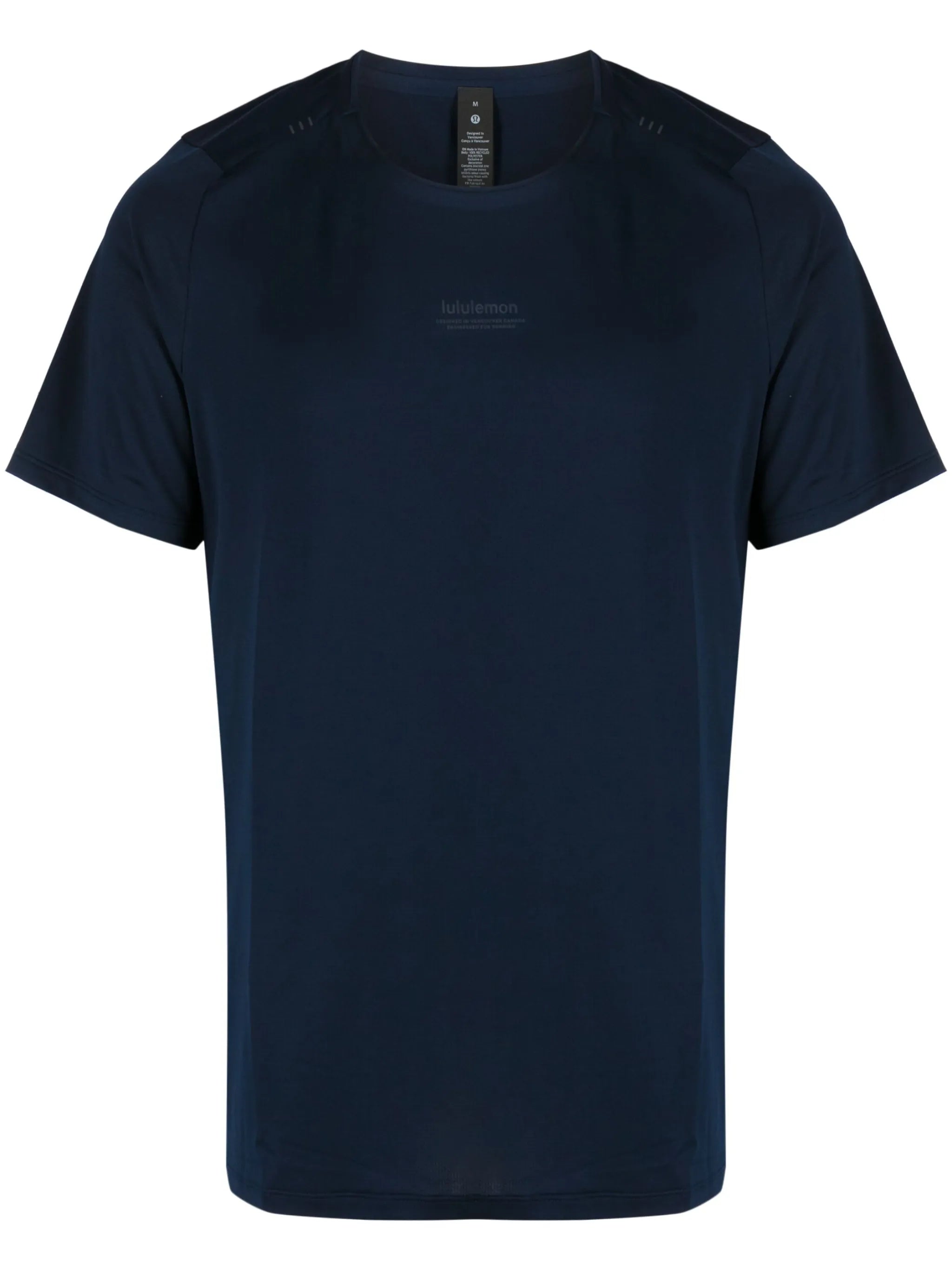 printed multi-panel lightweight T-shirt