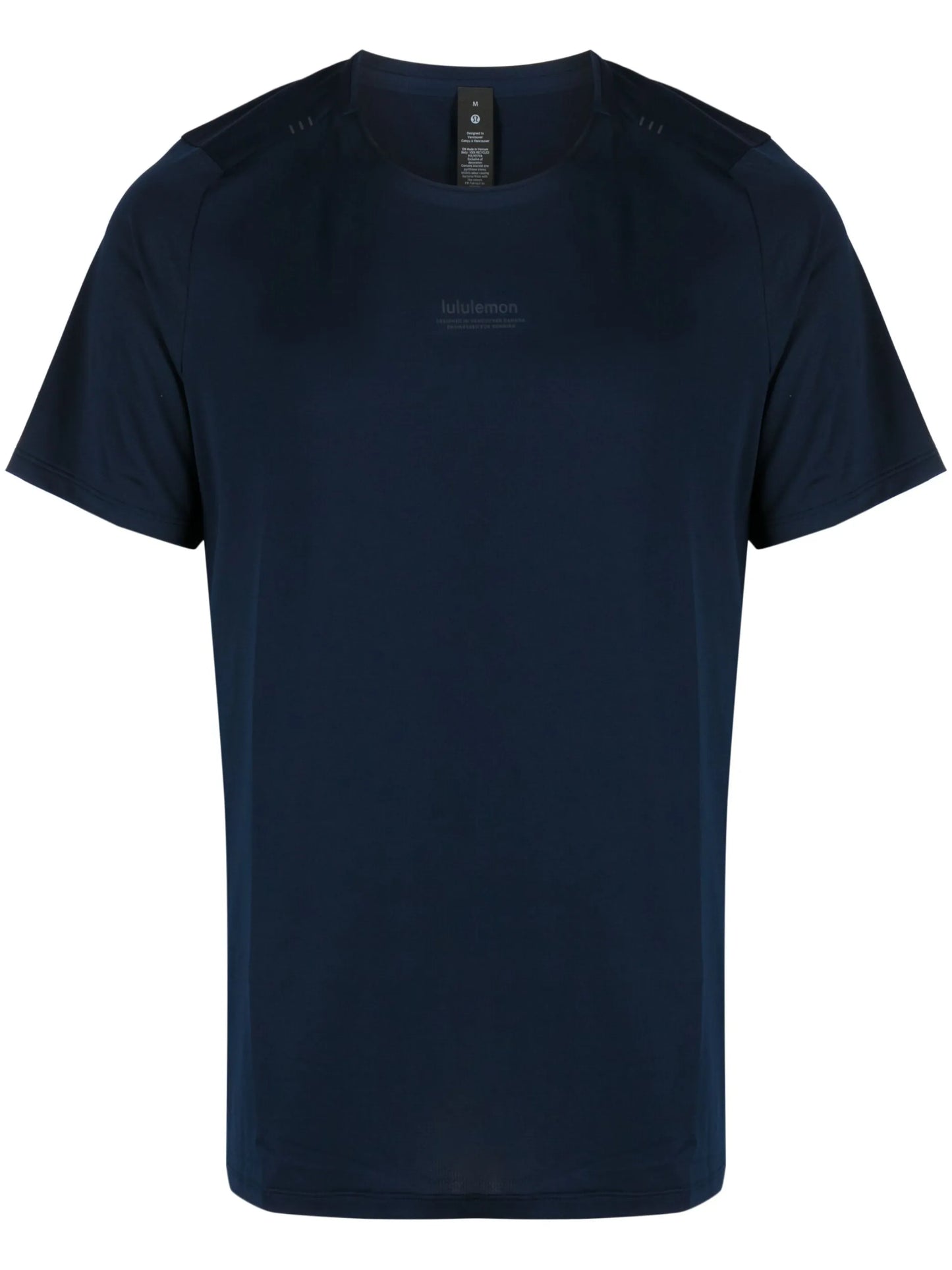printed multi-panel lightweight T-shirt