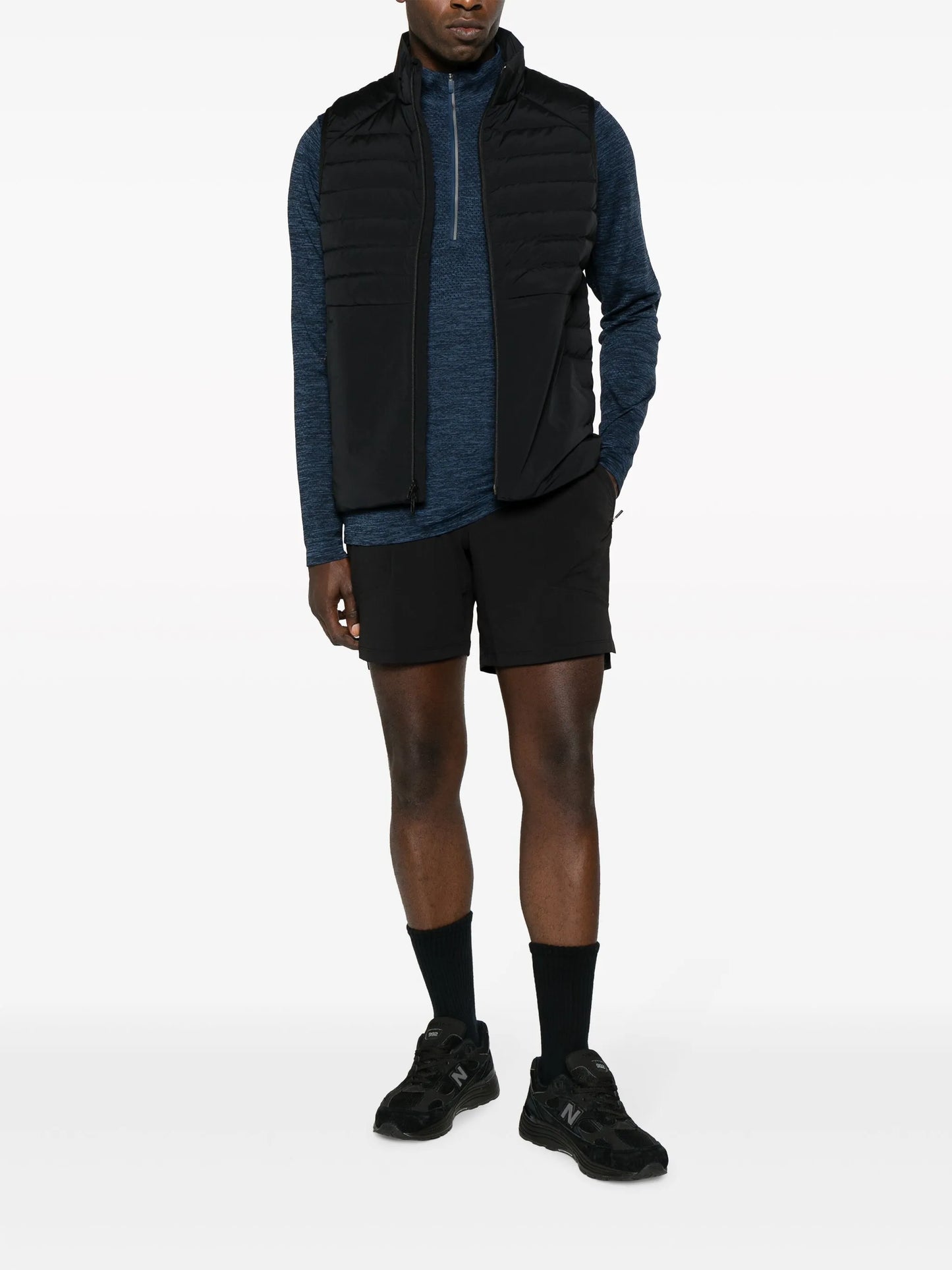 Down For It quilted gilet