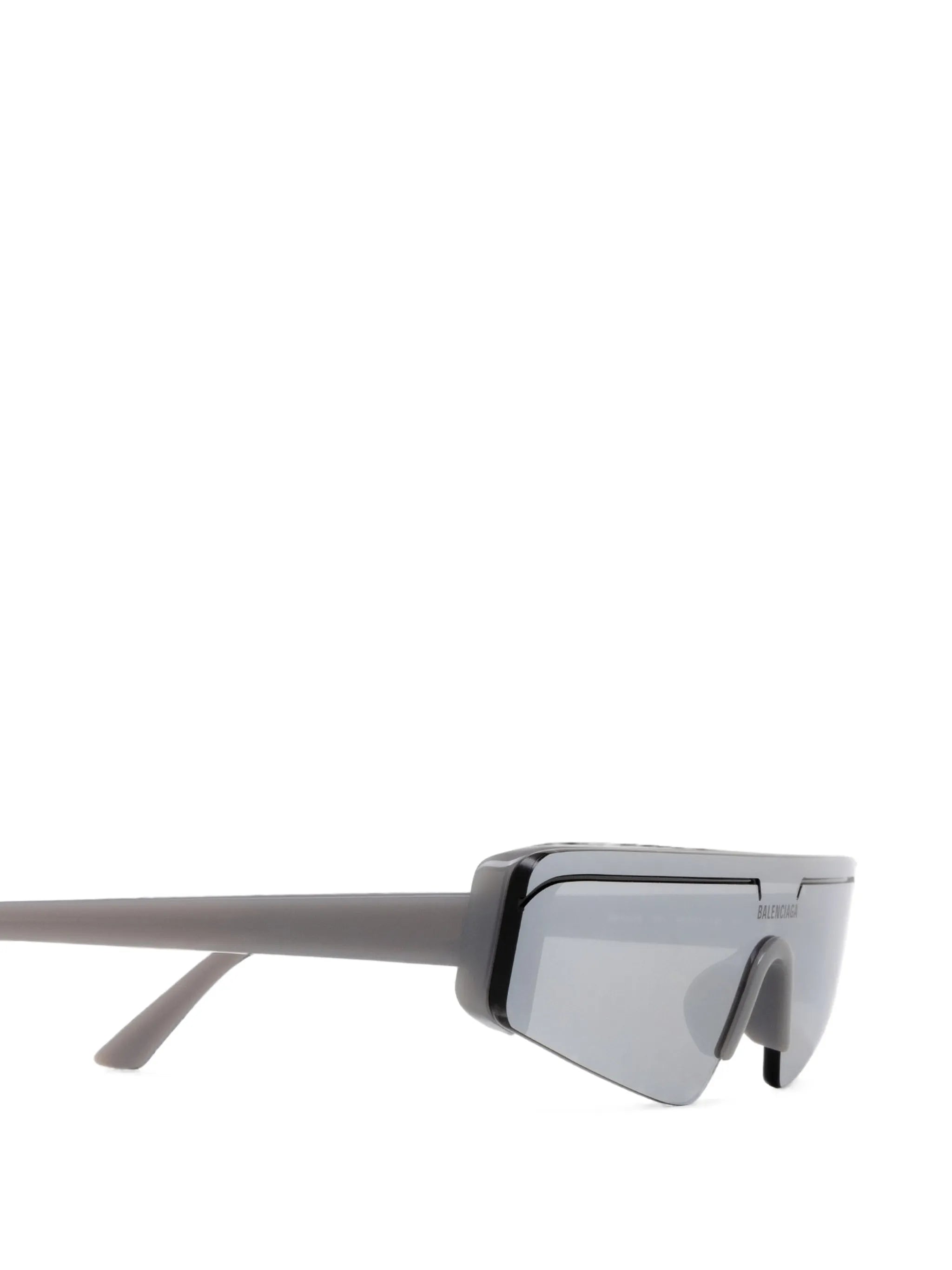 Ski rectangular-frame sunglasses