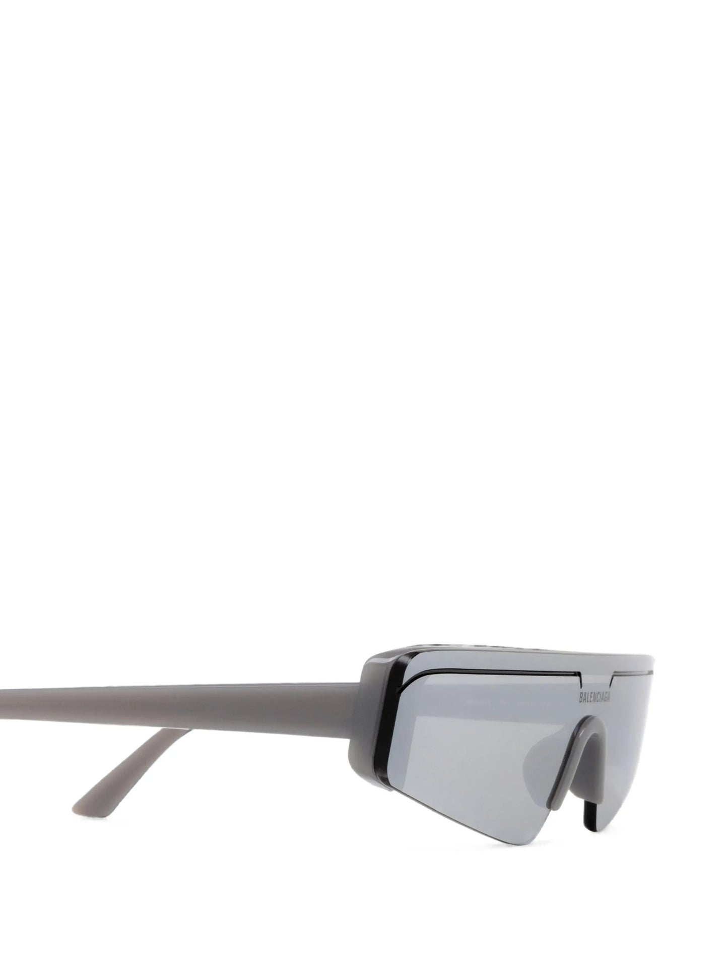 Ski rectangular-frame sunglasses