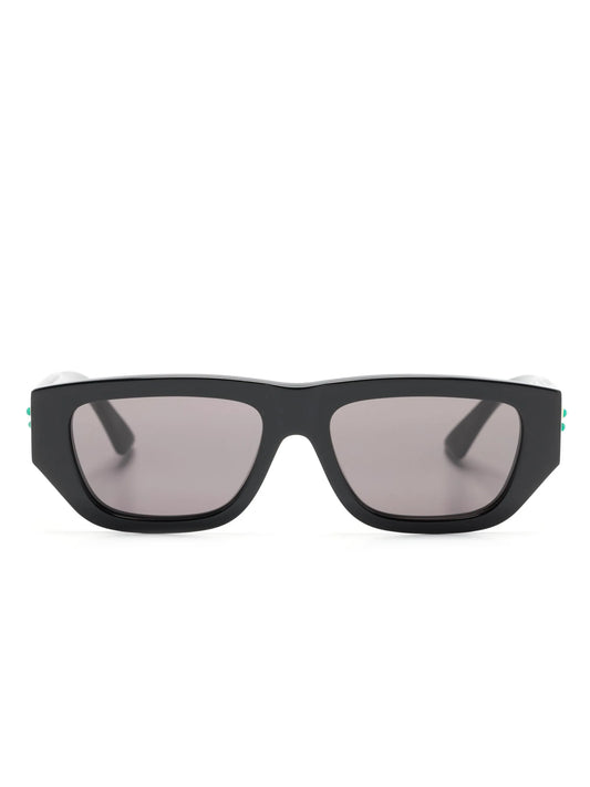 Bolt rectangle-frame sunglasses
