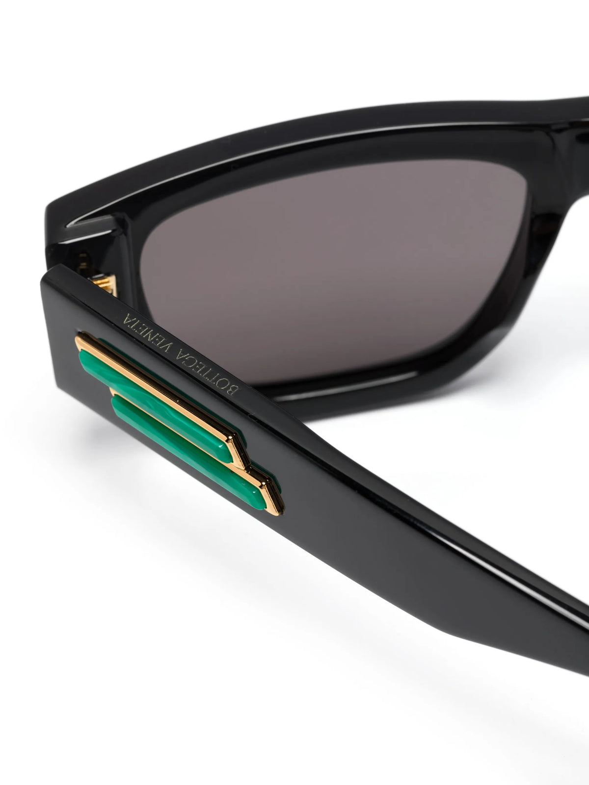 Bolt rectangle-frame sunglasses