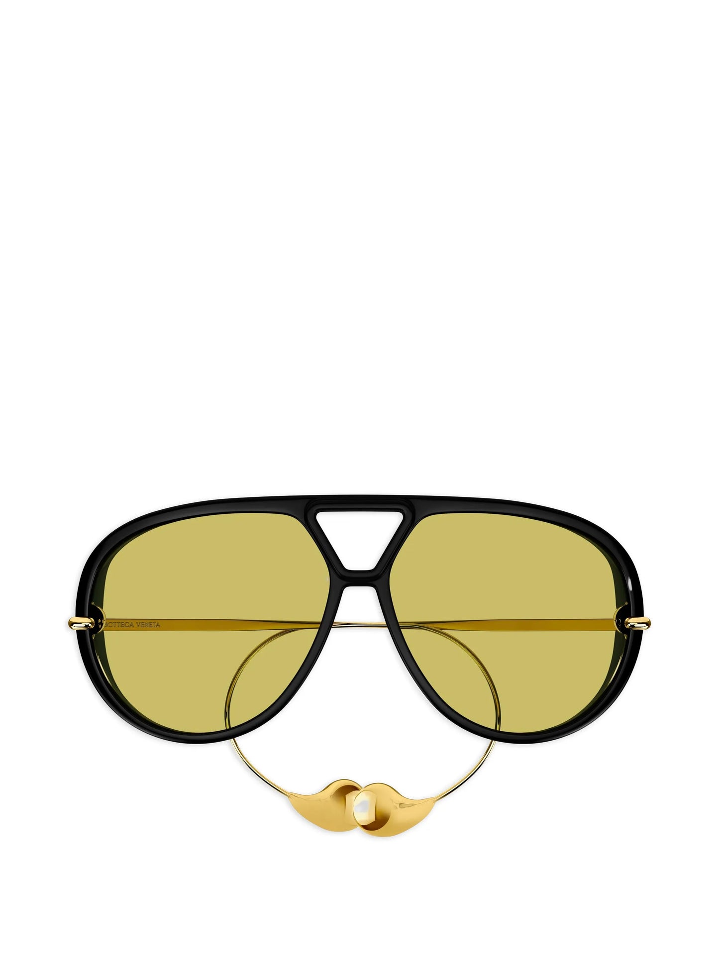 Drop pilot-frame sunglasses