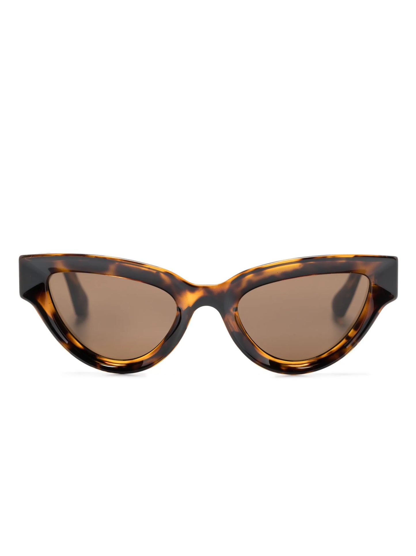 Edgy cat-eye sunglasses